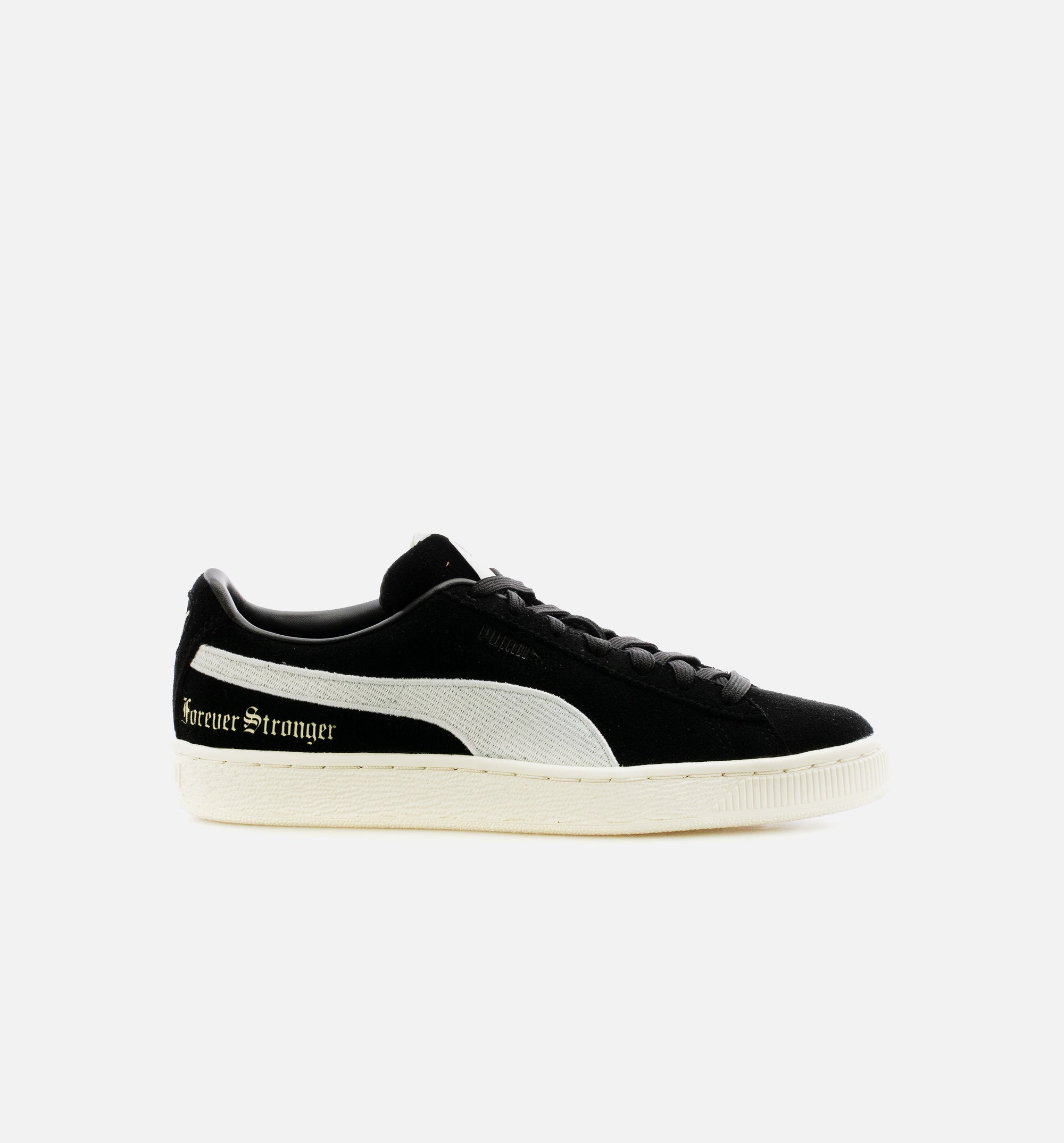 Forever Stonger Suede X Lauren London Womens Lifestyle Shoe - Black/White、mySite、dreamappss