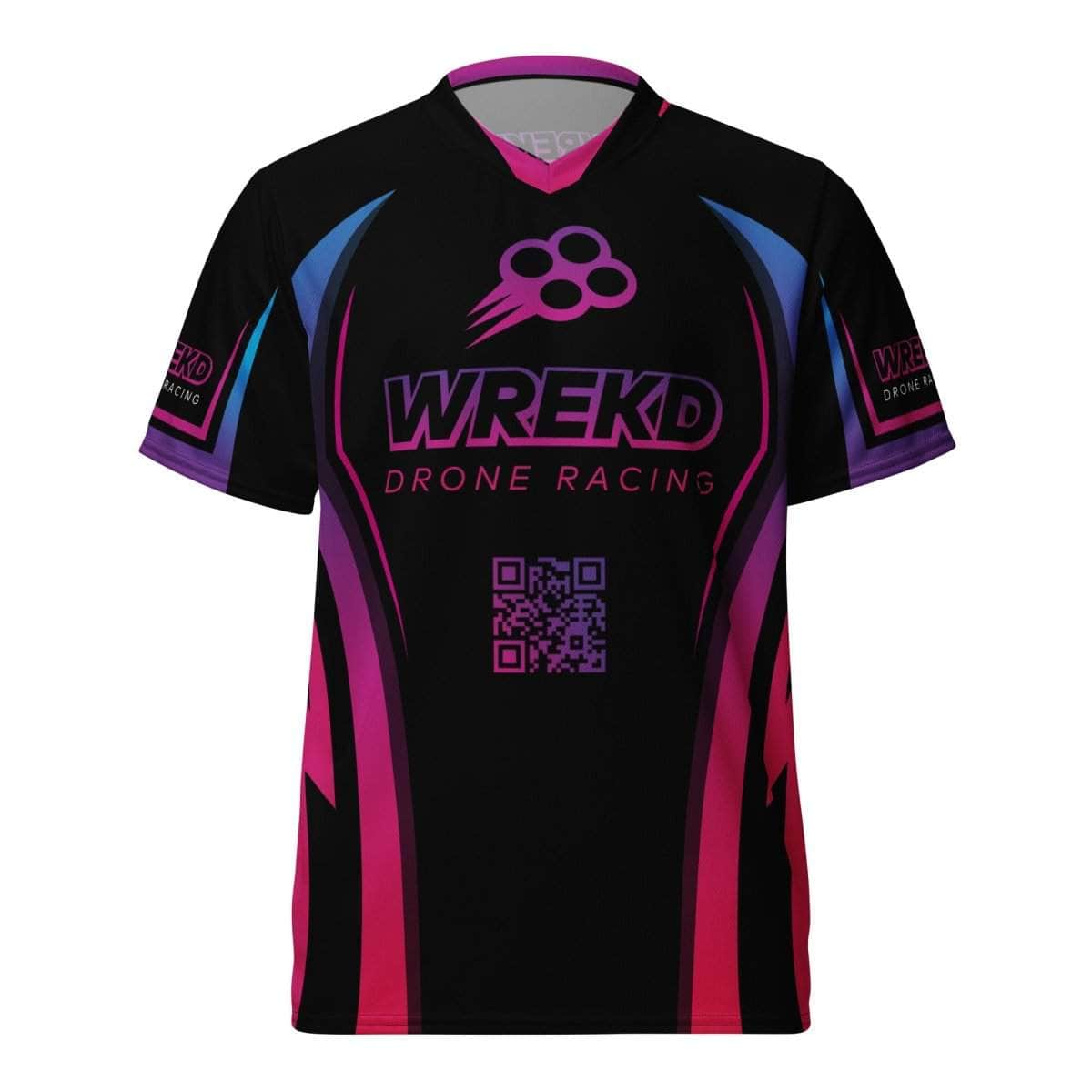 WREKD Drone Racing Community Jersey - Hotness Pink、mySite、merchandisen