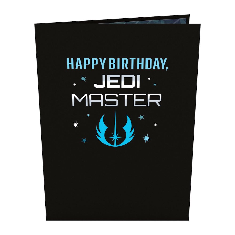 Star Wars™ Obi-Wan Kenobi™ Jedi Birthday Pop-Up Card、mySite、solidvoid