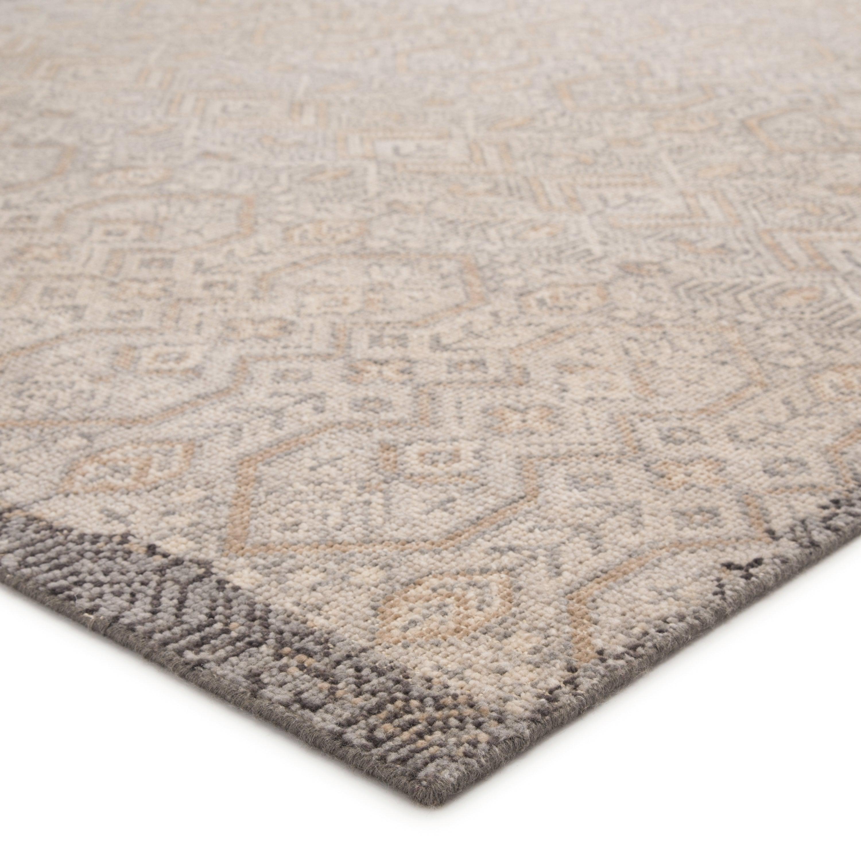 Prospect Hand-Knotted Tribal Gray Gold Area Rug、mySite、gigharbornorthrealestate