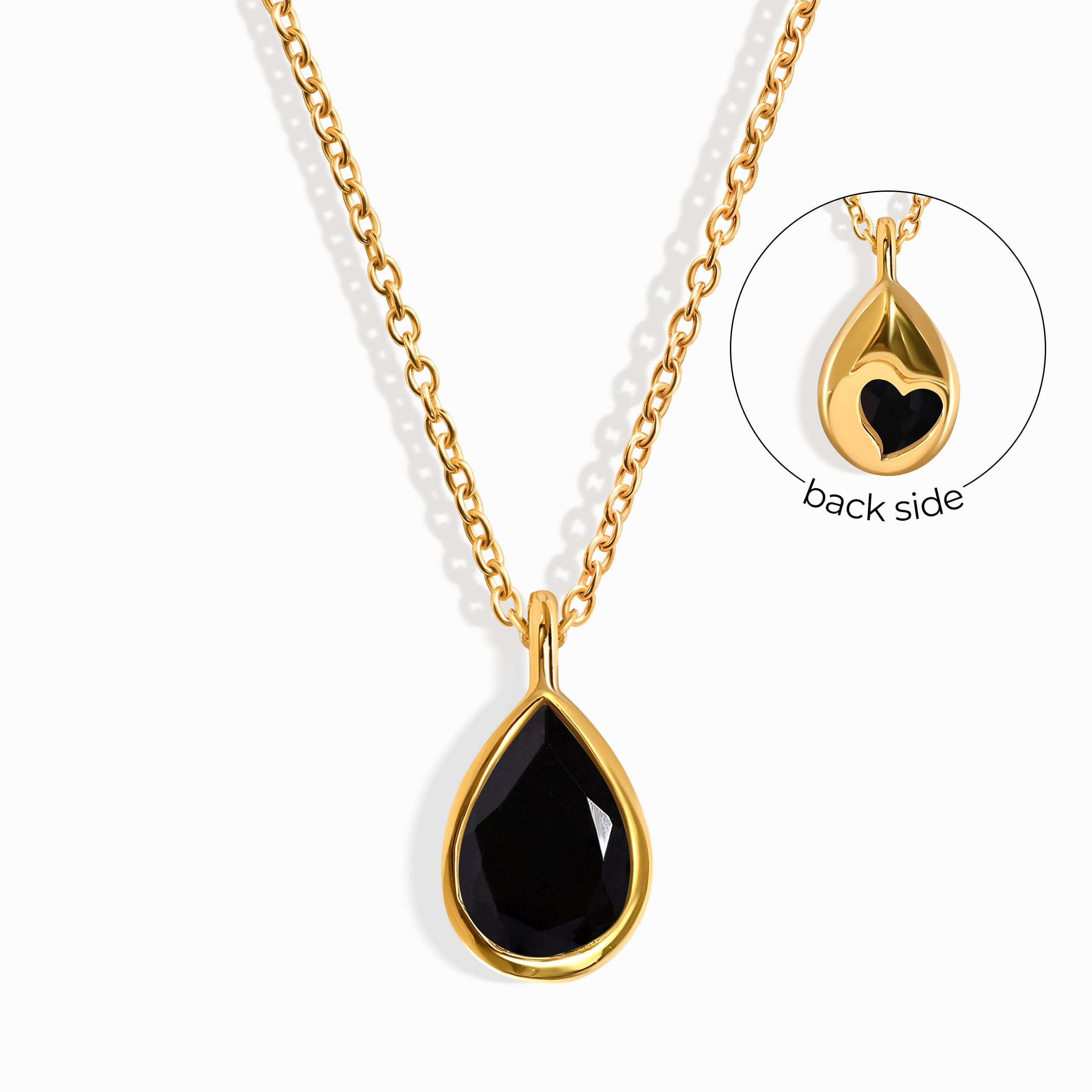 Black Obsidian Necklace - Hidden Heart、mySite、hinf8tx79