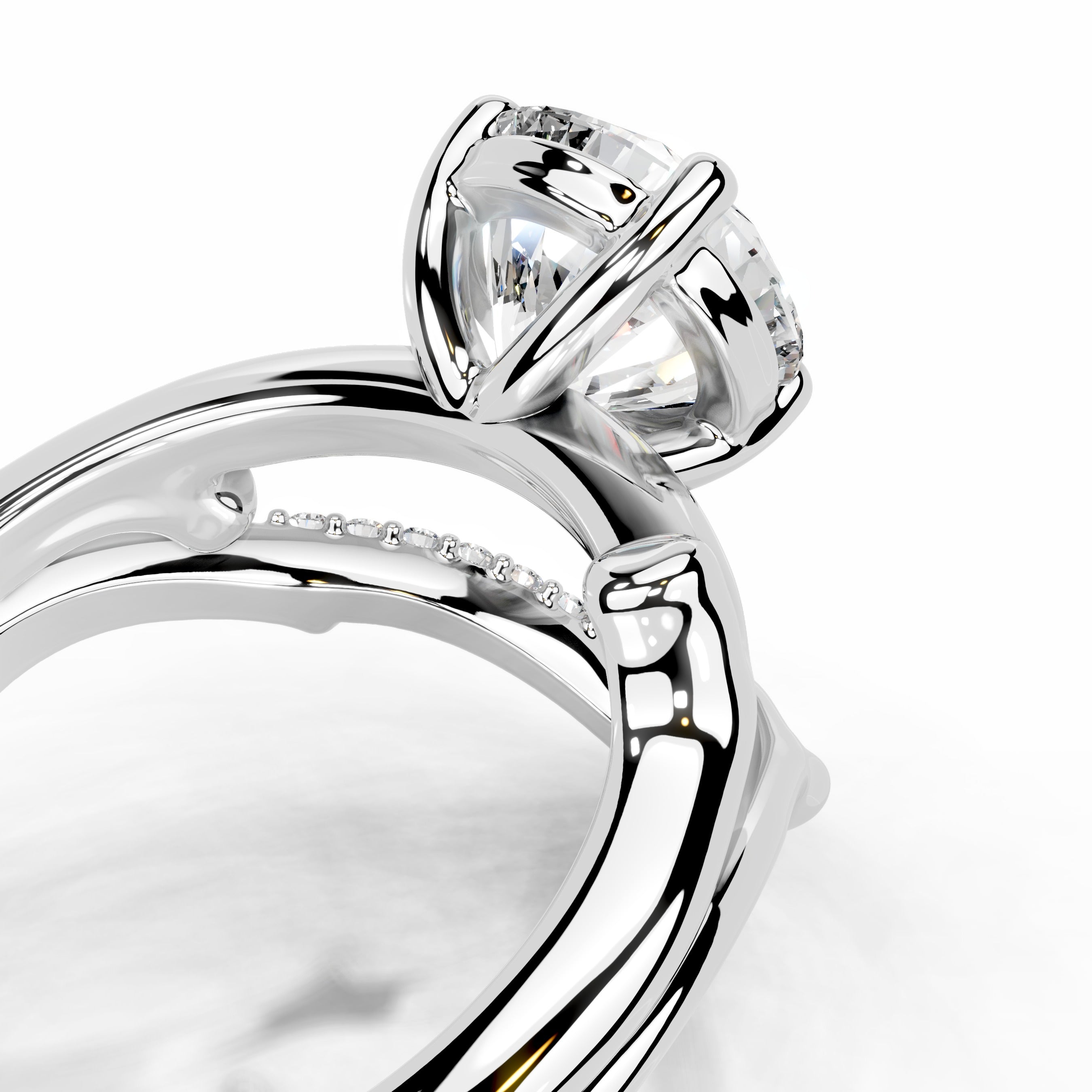 Blossom鈥榮 Sparkle Lab Grown Bridal Set - Platinum、mySite、hinf8tx79