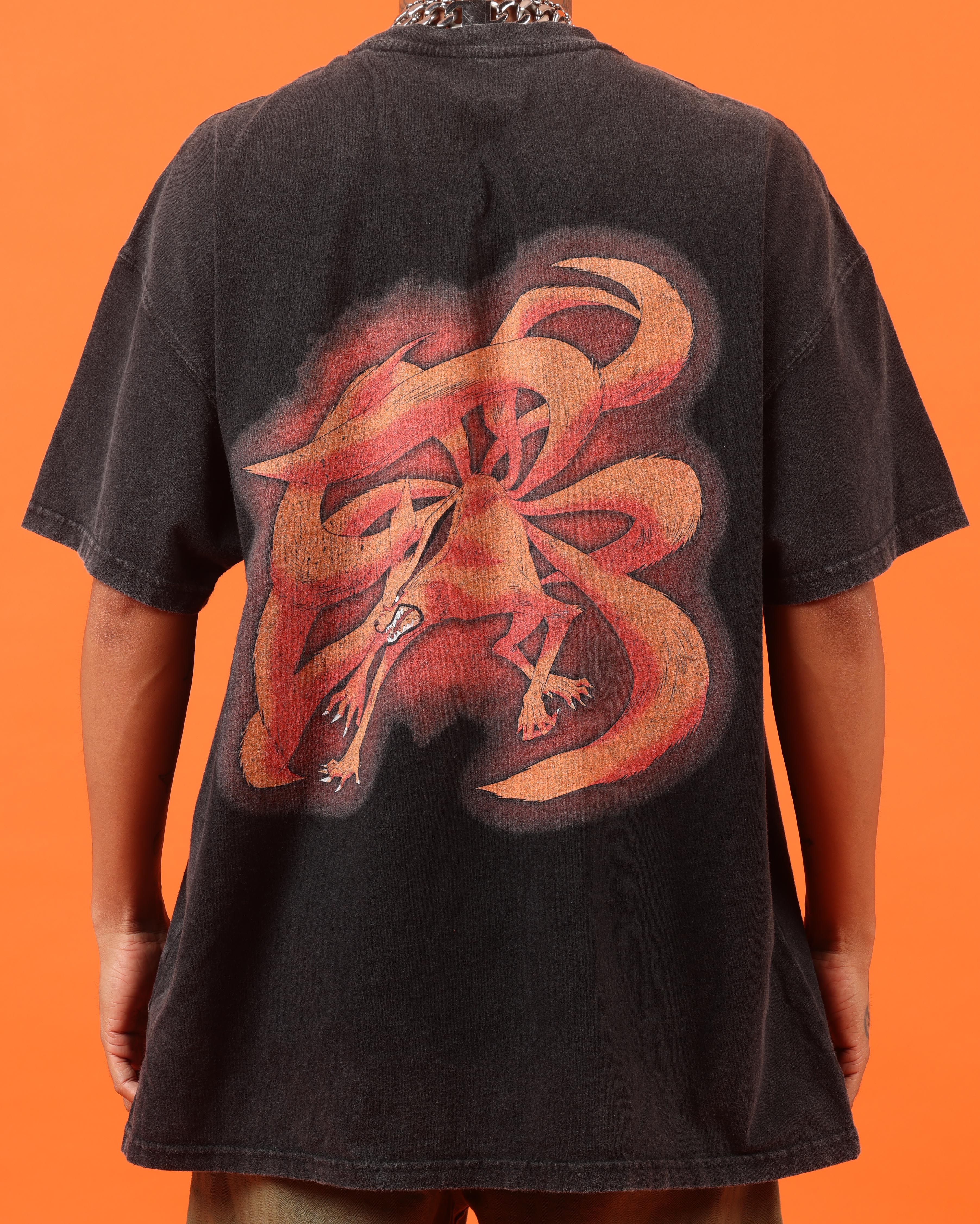 Goat Crew X Naruto Naruto Premium Vintage T-Shirt Vintage Black、mySite、zt4zffjzw