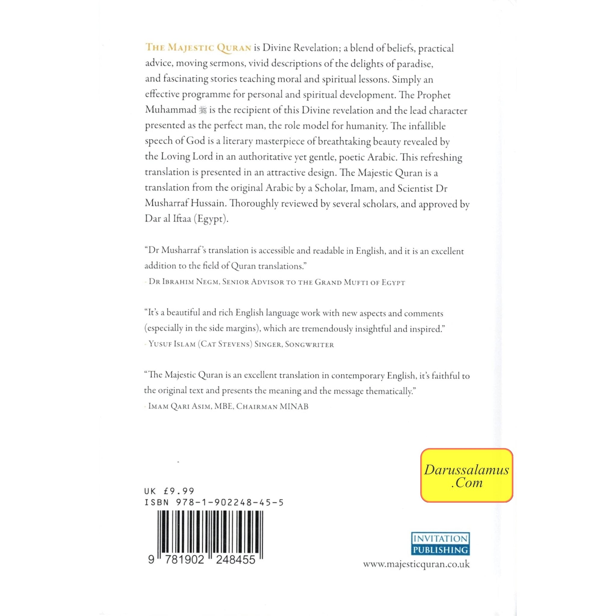 The Majestic Qur'an Guidance and Good News For The Mindful (Paperback)、mySite、topwebapps