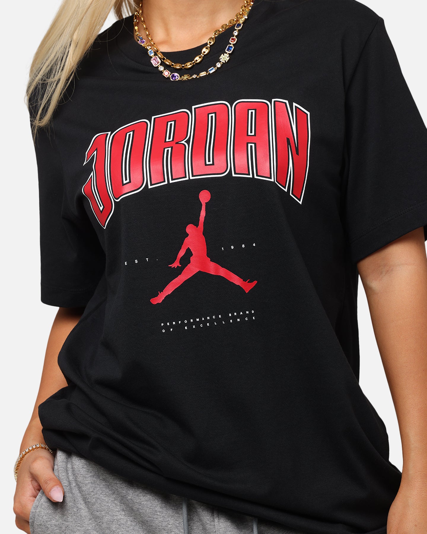 Jordan City 88 Crewneck T-Shirt Gym Red/Black、mySite、zt4zffjzw