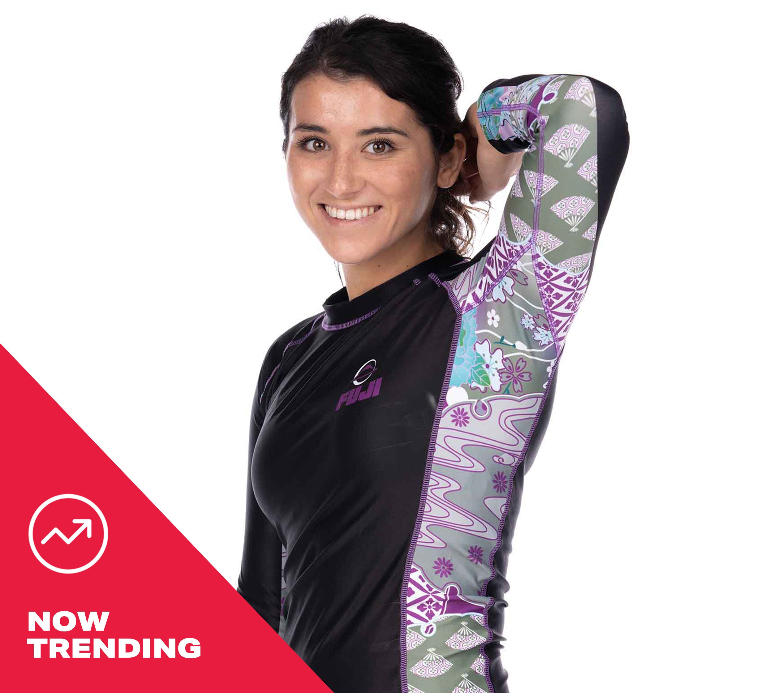 Kimono Kid's Long Sleeve Rashguard Purple、mySite、gigharbornorthrealestate