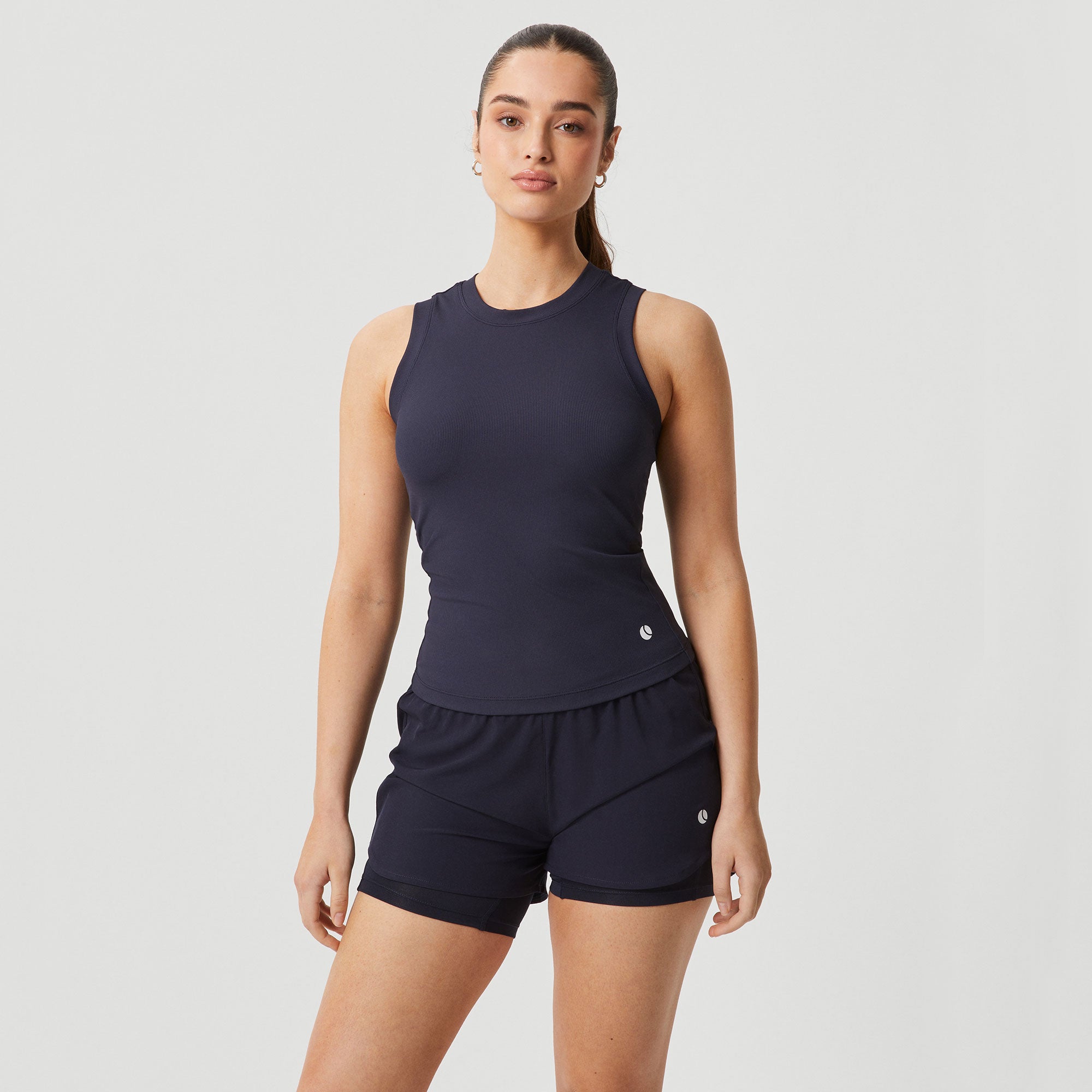 Bj枚rn Borg Ace Women's Rib Pocket Tennis Tank、mySite、neckold