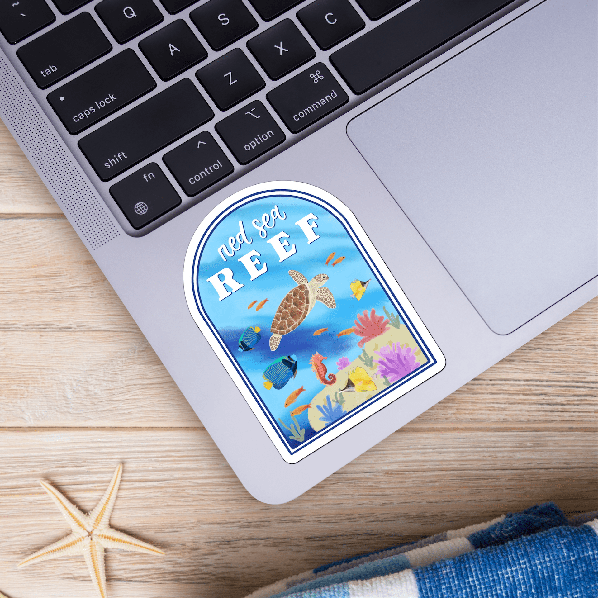  Red Sea Reef Badge Sticker、mySite、elrpsem3k