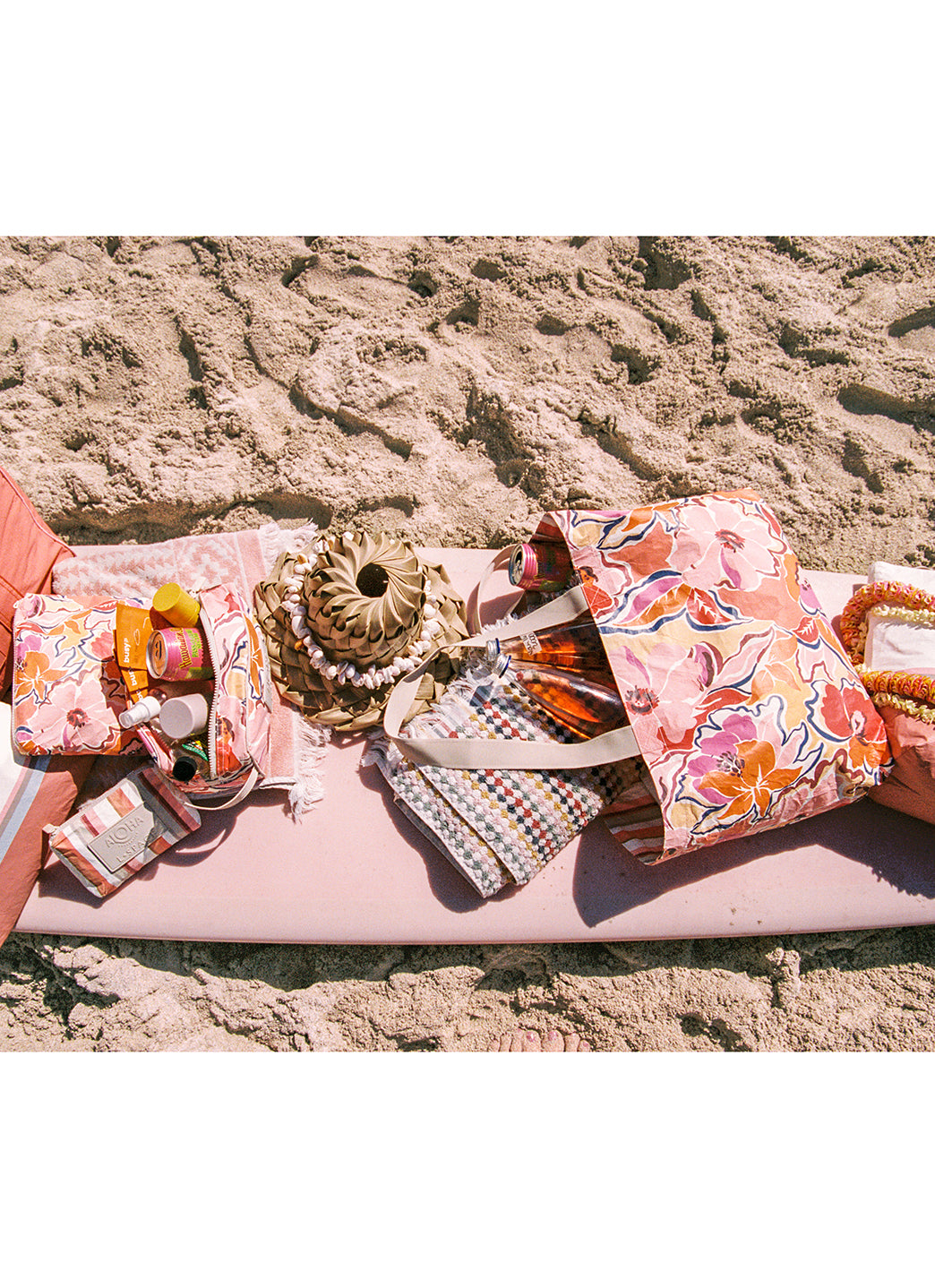 ALOHA x L Space Lost in the Blooms Dopp Kit、mySite、noshort