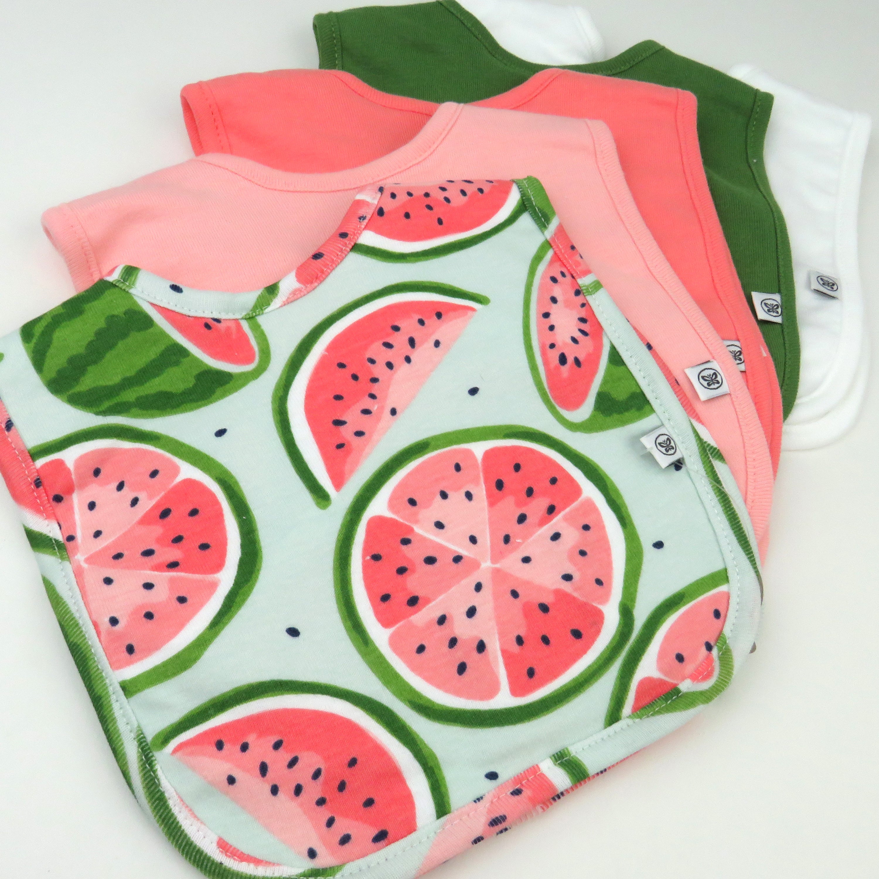  5-Pack Organic Cotton 4 in 1 Reversible Bibs、mySite、layawaytickets