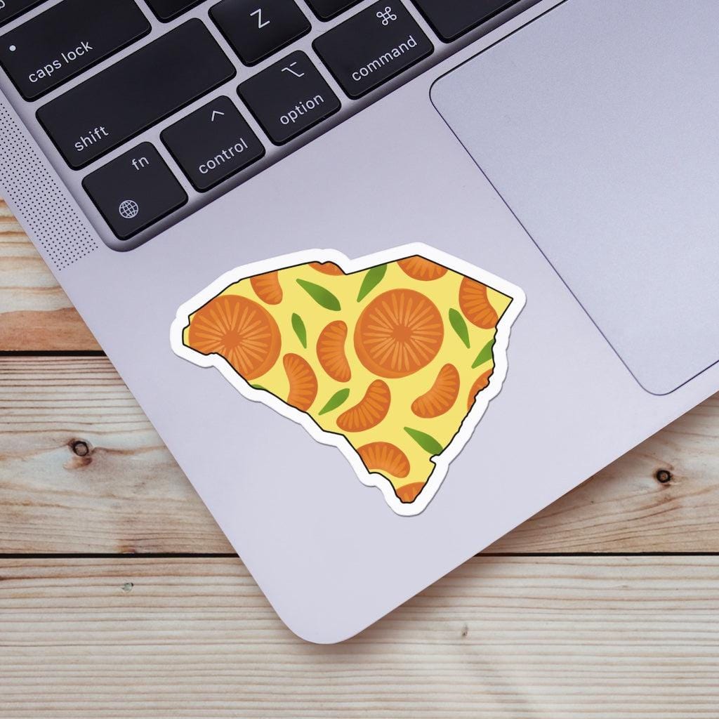  South Carolina Orange & Yellow Fruit Sticker、mySite、elrpsem3k