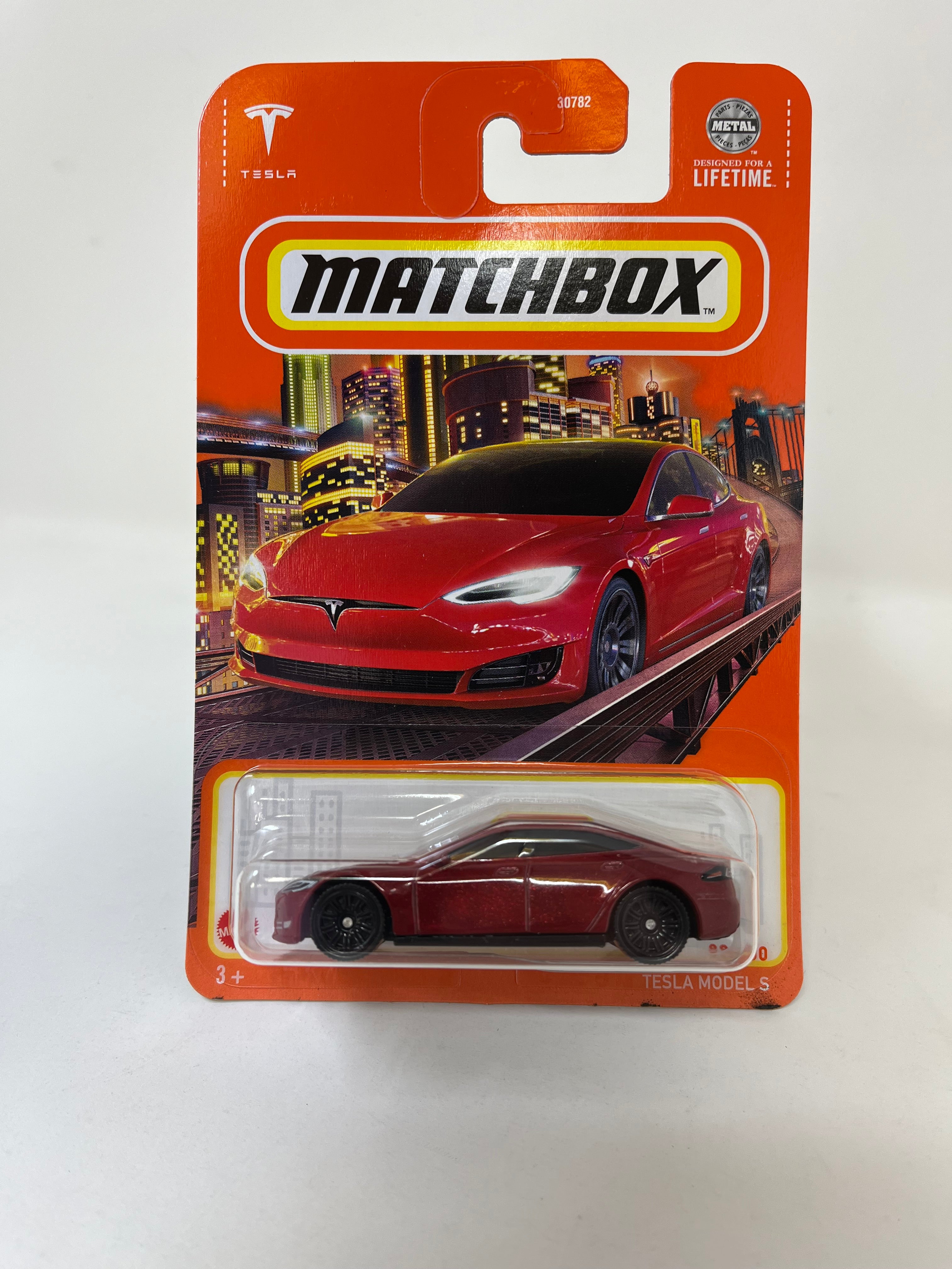 Tesla Model S #89 * Red * 2024 Matchbox Case D、mySite、hgirdovlk
