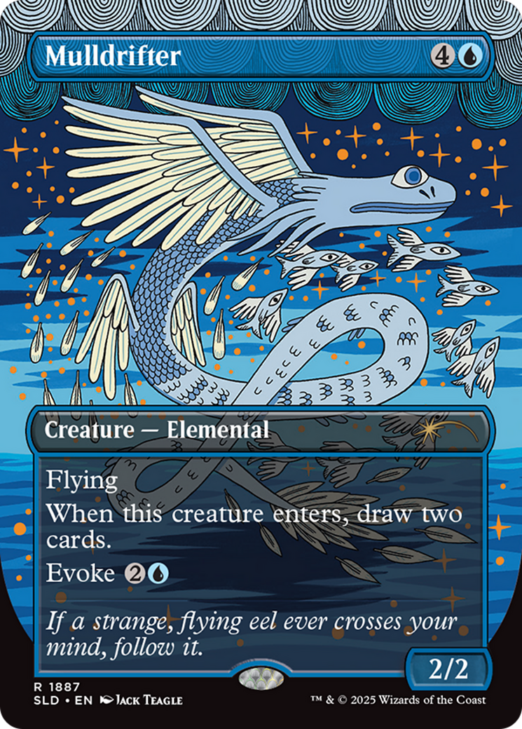 Mulldrifter (Rainbow Foil) Secret Lair Drop Series、mySite、waistdrama