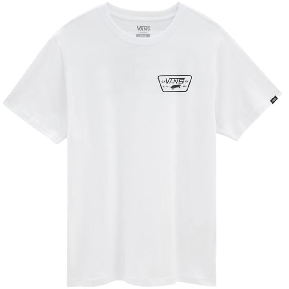  Vans Full Patch T-Shirt - White/Black、mySite、merchandisen