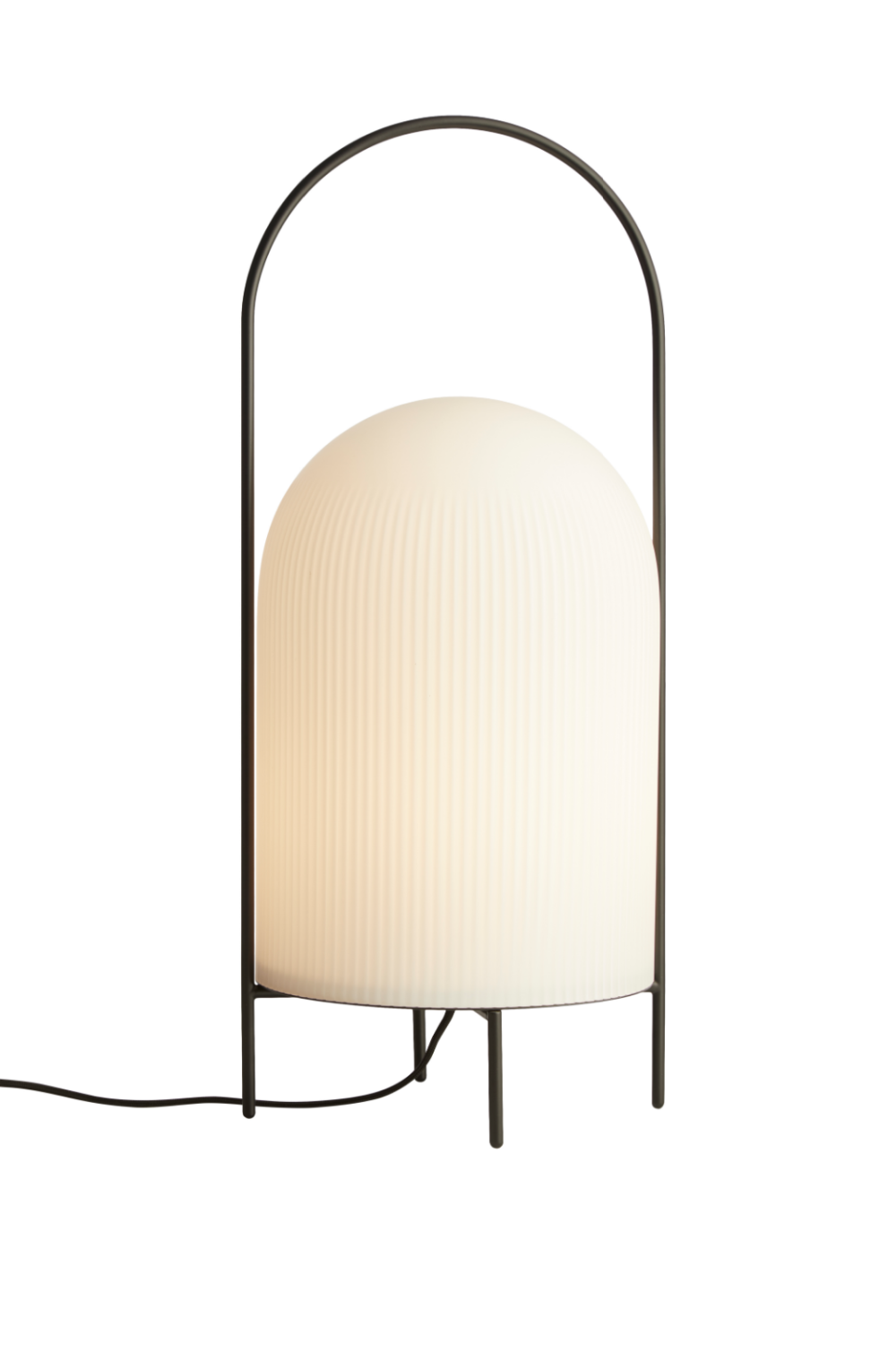 White Glass Contemporary Floor Lamp | WOUD Ghost、mySite、neckold