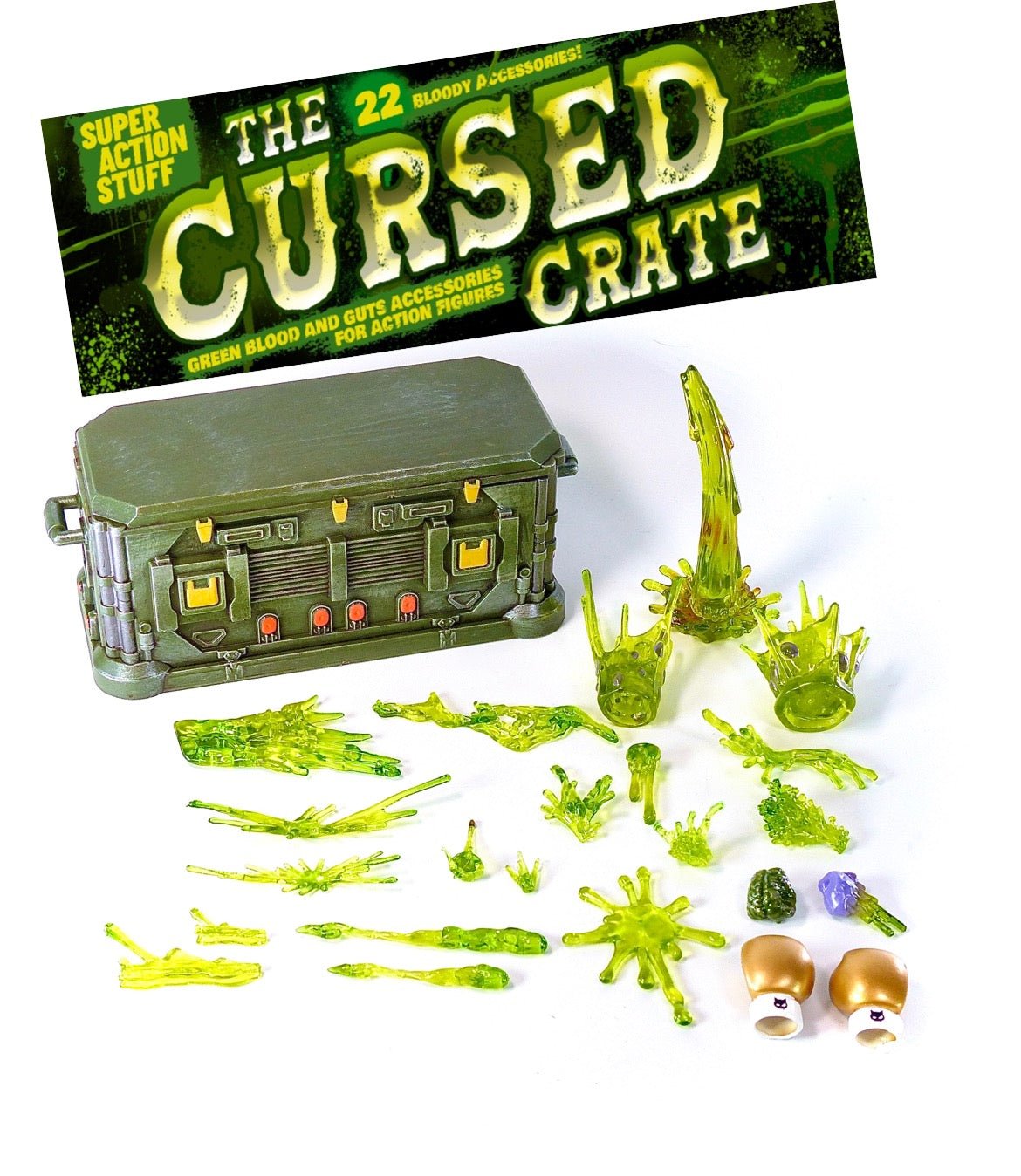Super Action Stuff The Cursed Crate Action Figure Accessory Set、mySite、hgirdovlk
