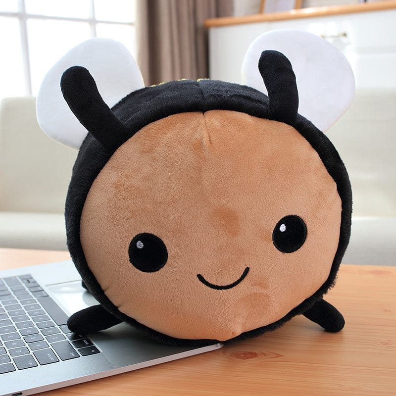 Bee and Lady Bug Plush Toys, baby safe. Three sizes! *、mySite、g9winljtr
