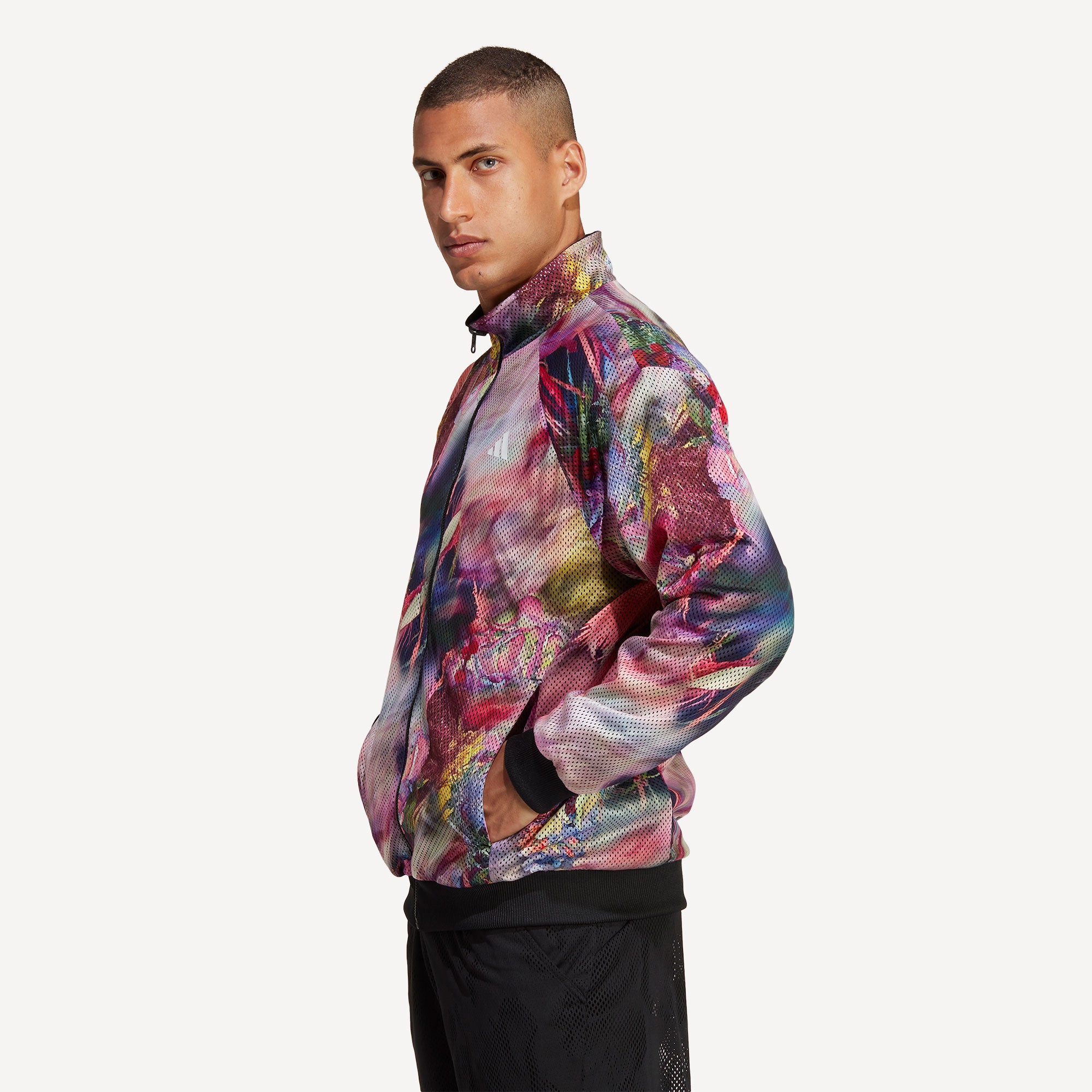 adidas Melbourne Men's Reversible Stretch Woven Tennis�Jacket