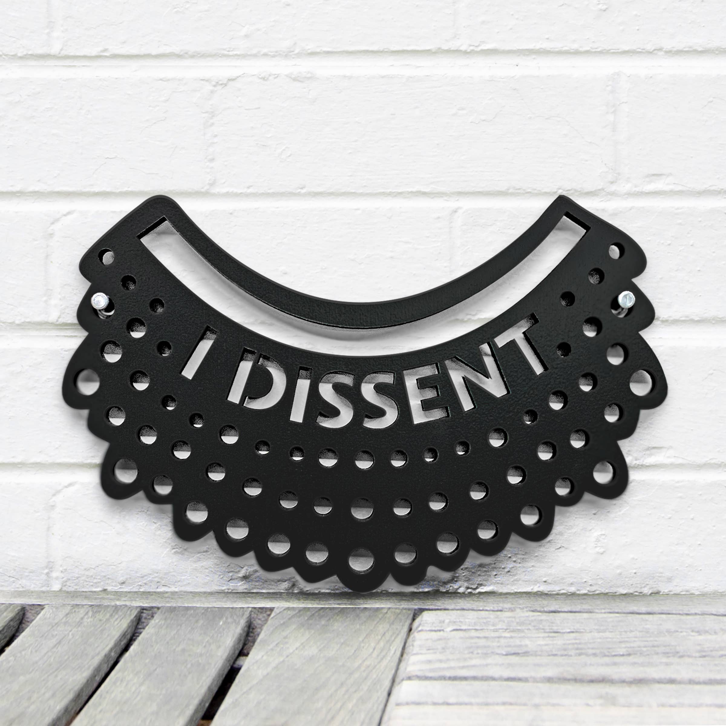 I Dissent Wood Wall Hanging、mySite、topwebapps