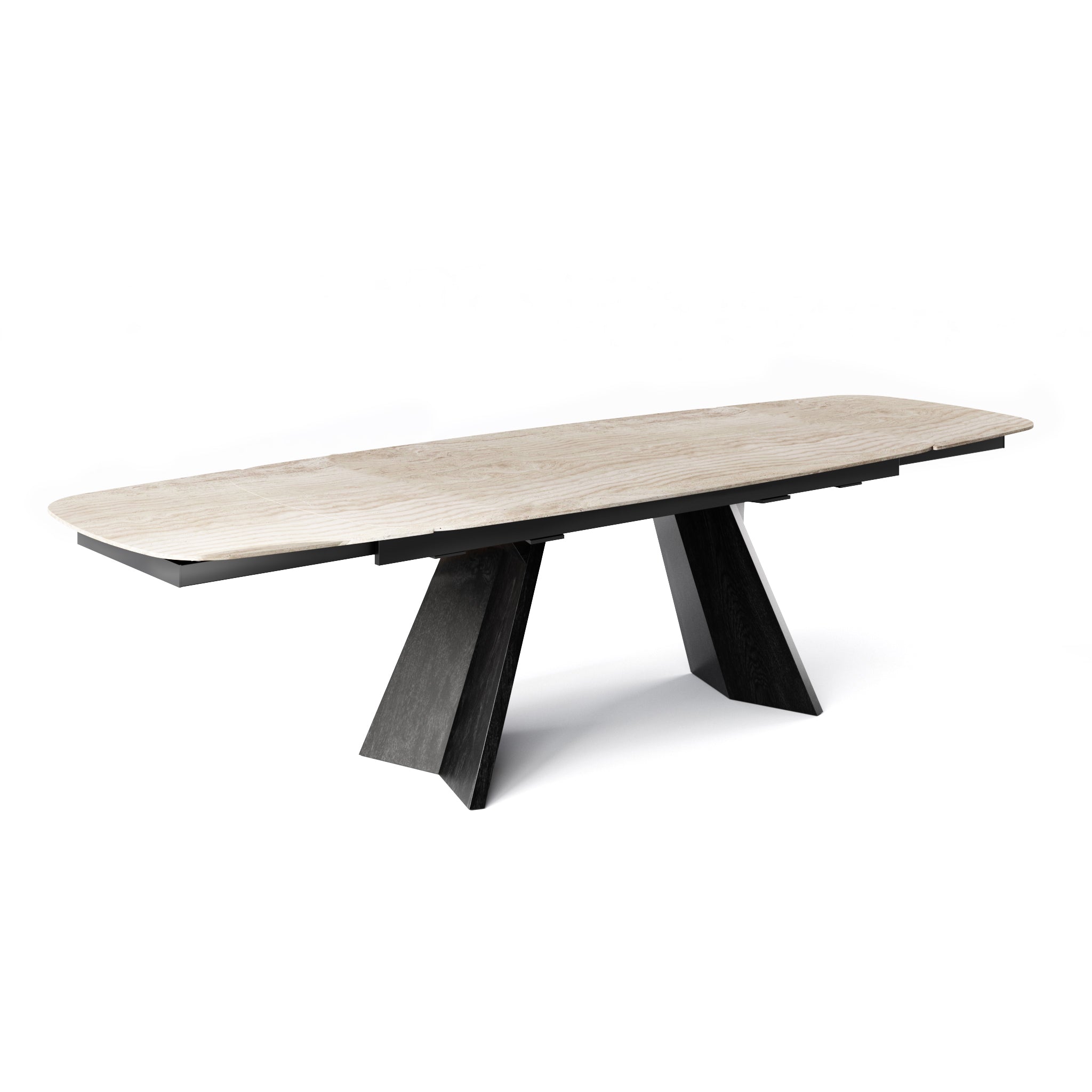  Icaro Extendable Dining Table with Marble and Ceramic Top Options、mySite、sugarbowlscore