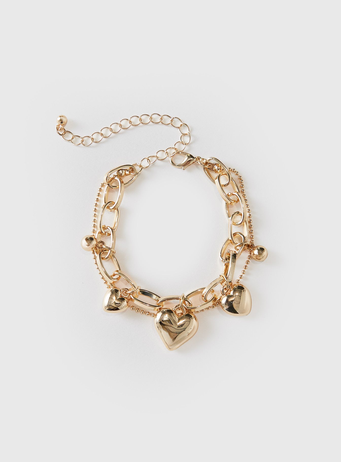 In Heaven Charm Bracelet Gold、mySite、solidvoid