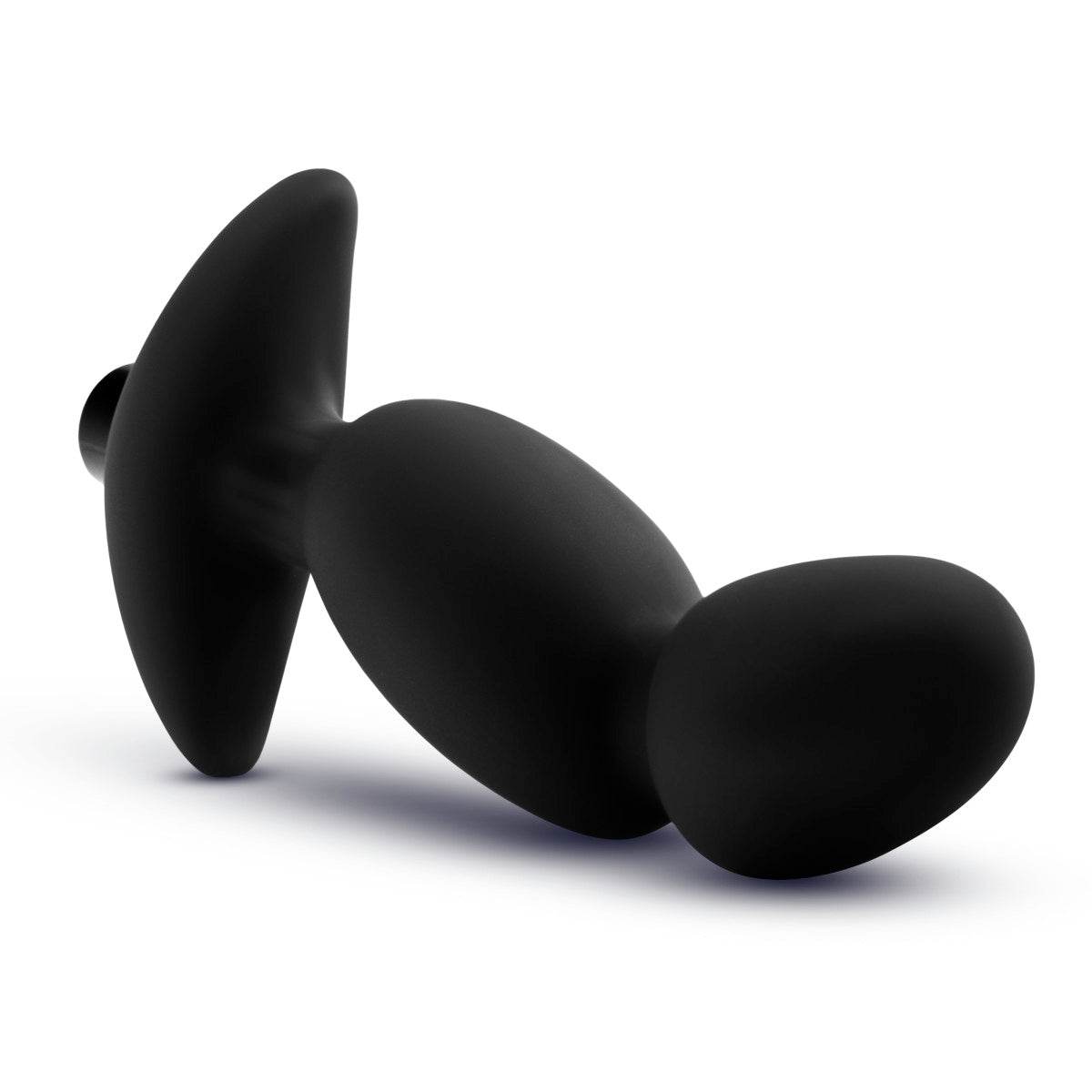 Anal Adventures Platinum By Blush® | Prostate Massager 04 Black 6.5-Inch Vibrating Rechargeable Anal Plug、mySite、bottomscart