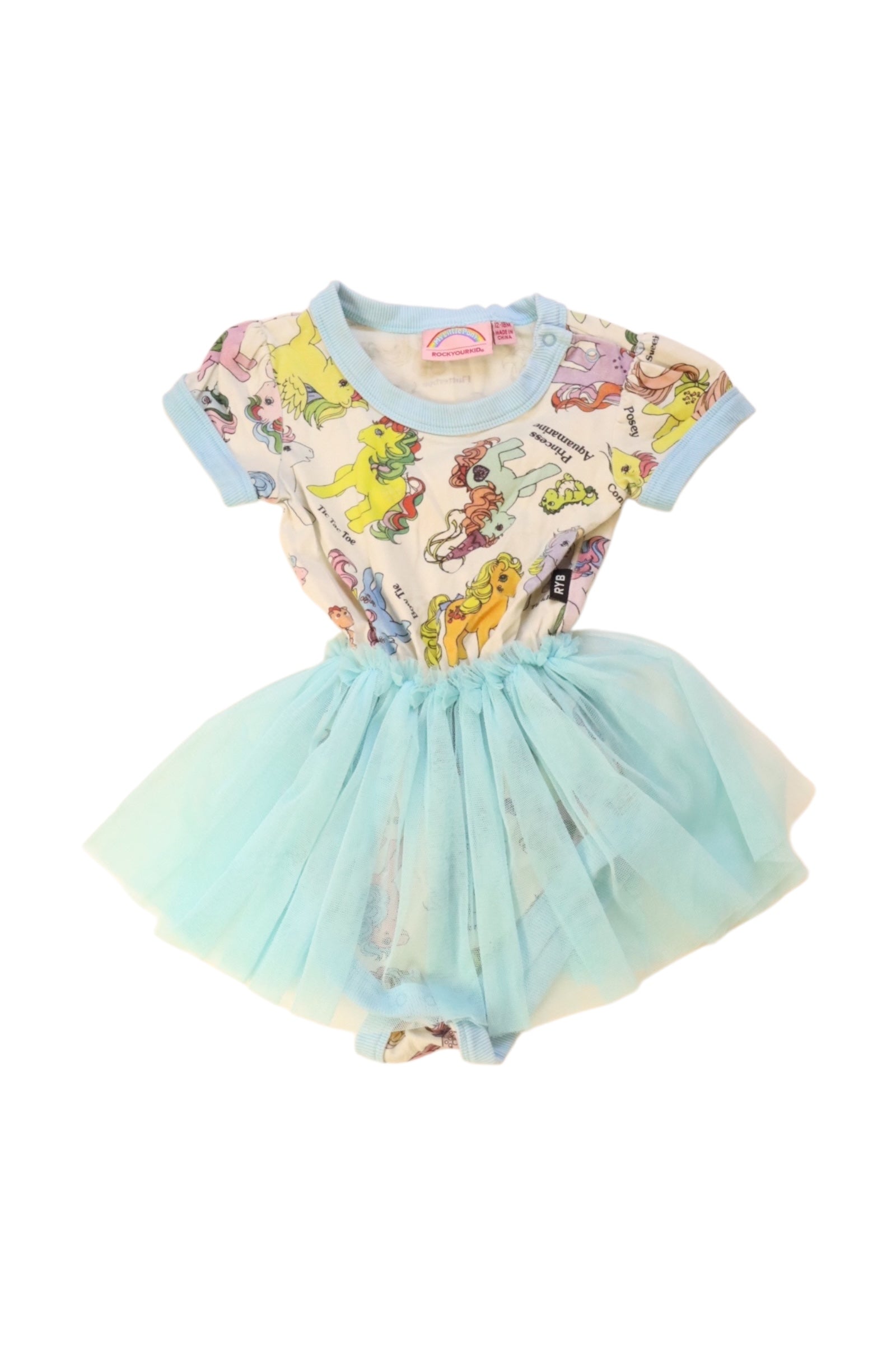 Rock Your Kid Tulle Tutu Bodysuit 12-18M、mySite、g9winljtr