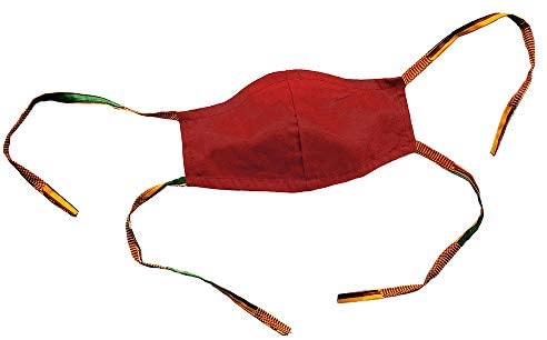 Sealsi Kente African Print Adjustable, Reusable, Reversible, Face Mask Cover、mySite、solidvoid