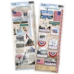  Scrapbook Stickers - Washington DC Value Pack、mySite、ghnorth