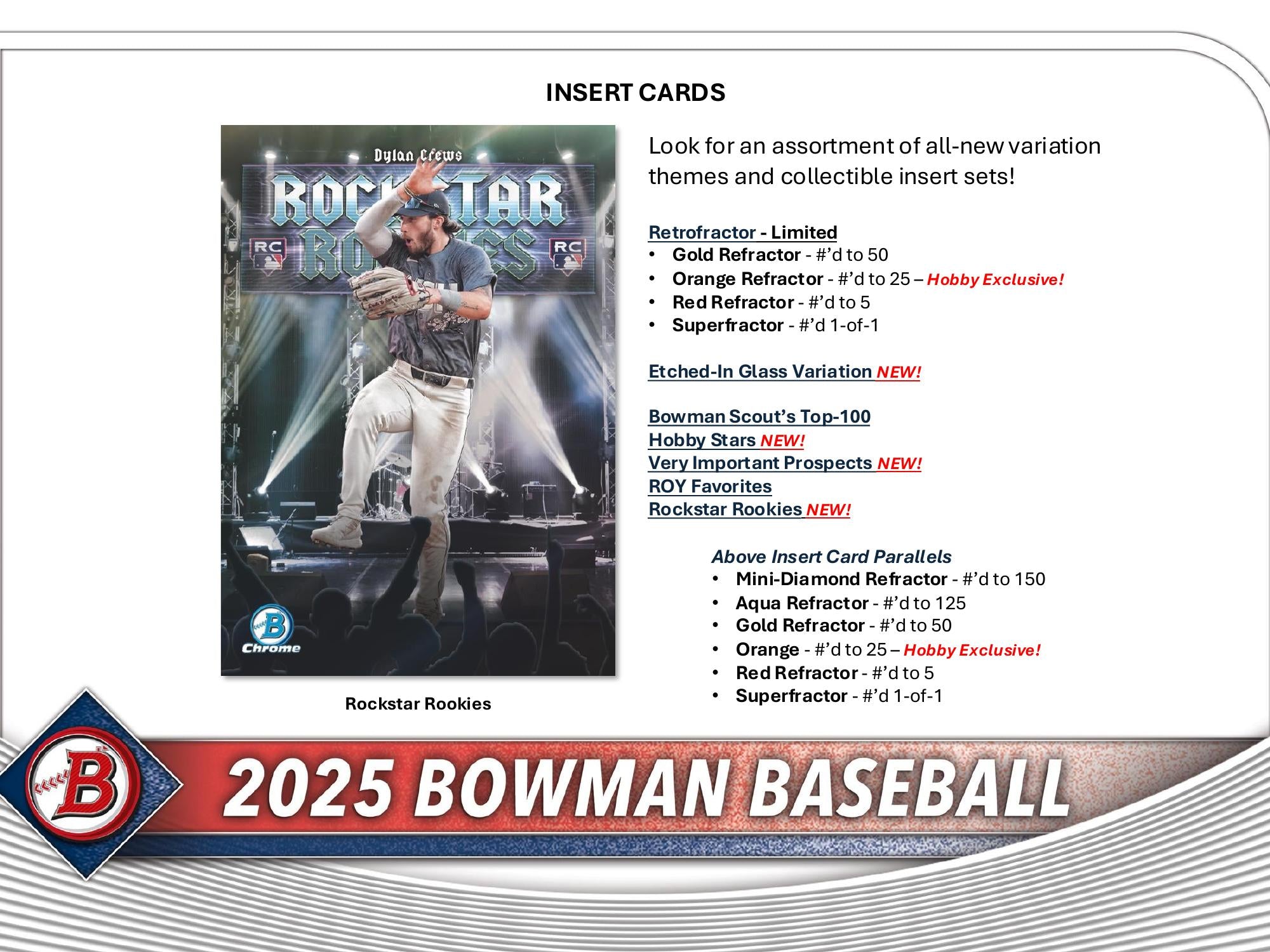 Topps Bowman Baseball 2025 - Hobby Box、mySite、waistdrama