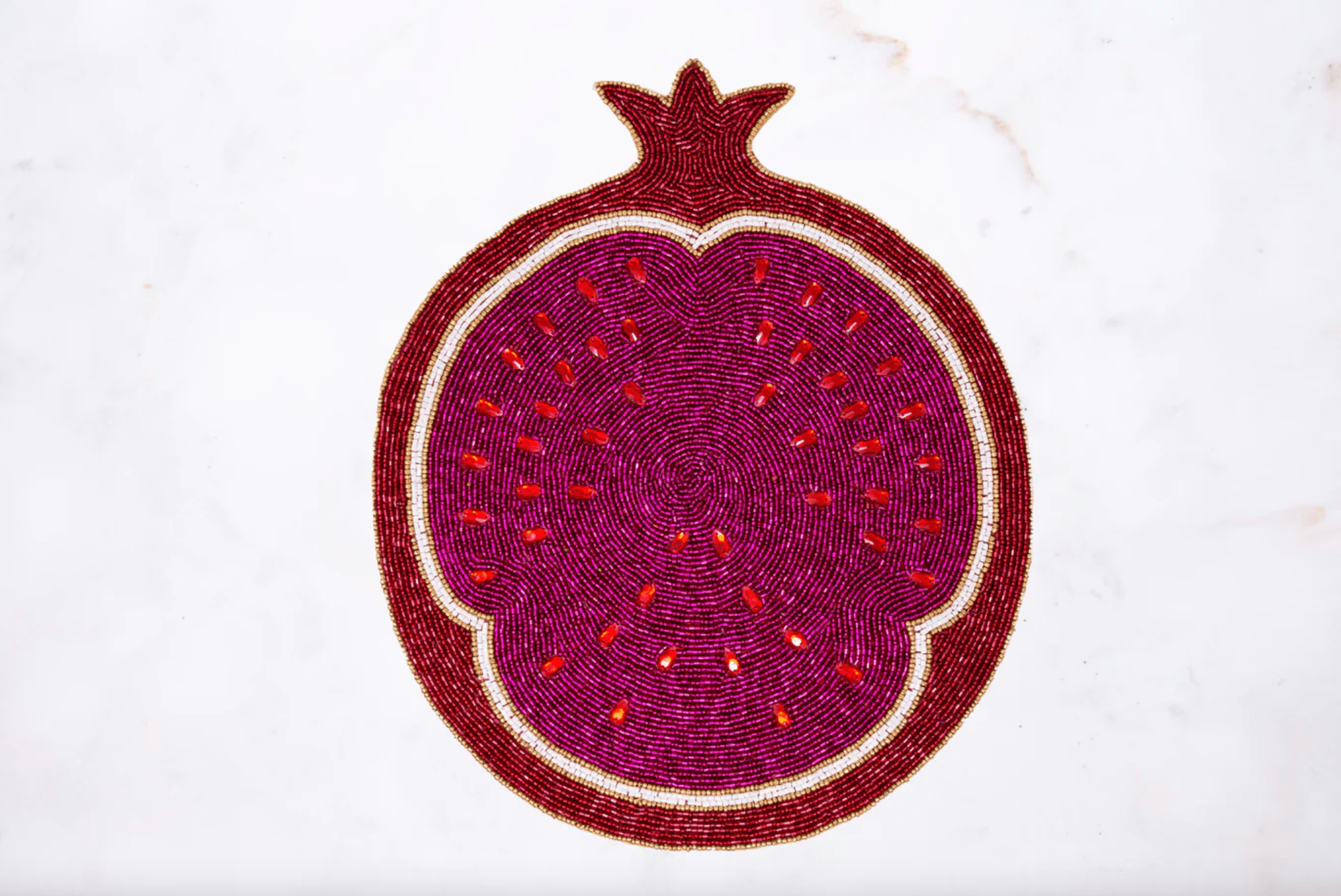 Rimona Pomegranate Beaded Placemat、mySite、topwebapps