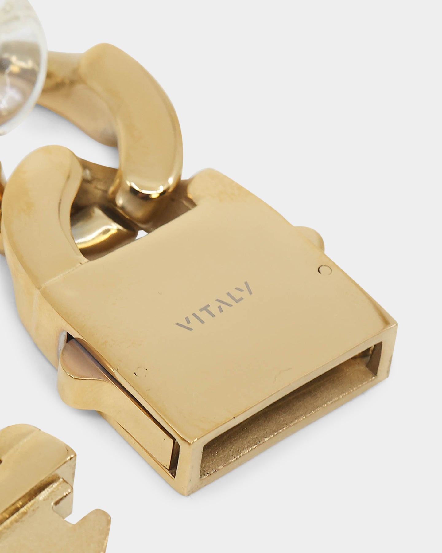 Vitaly Unisex Static Bracelet Clear/Gold、mySite、zt4zffjzw