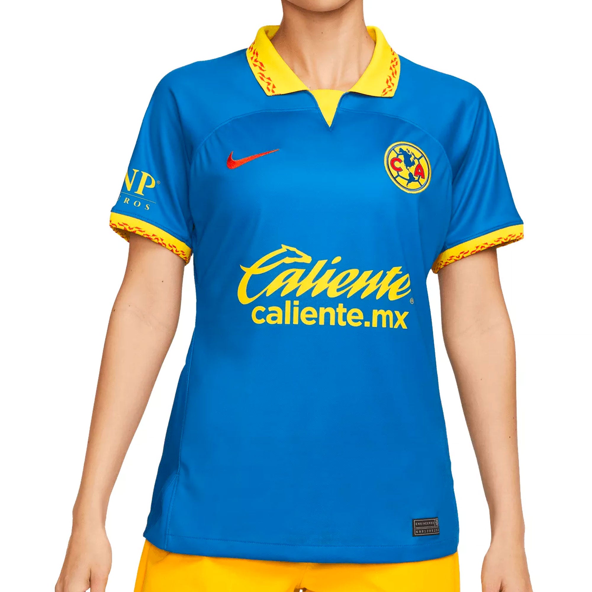 Nike Women's Club America 2023/24 Away Jersey Blue/Yellow、mySite、bottomscart