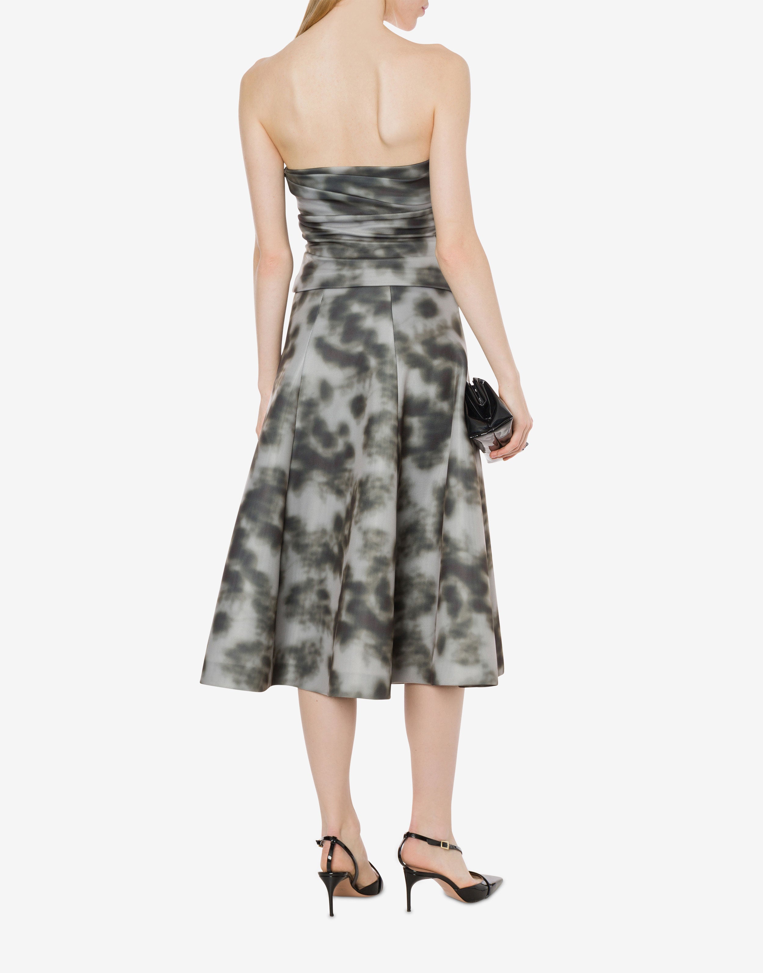 Top bustier in scuba light stampato、mySite、aoinhome