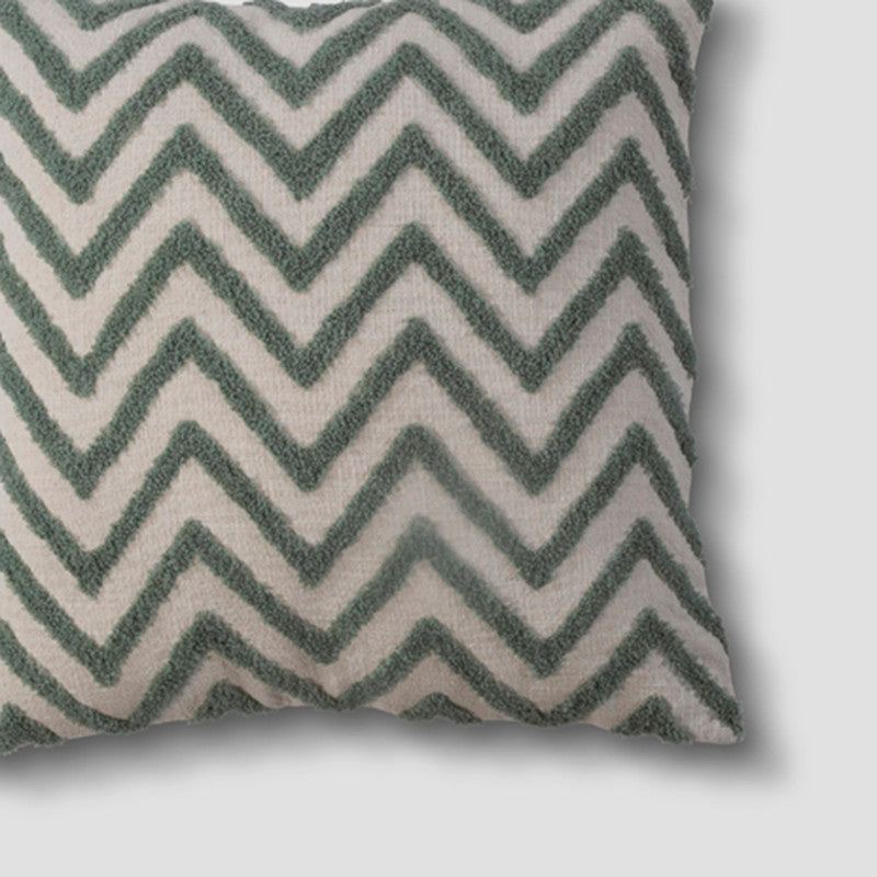 Cotton Cushion Cover | Sage Green | 45 x 45 cm、mySite、camillekostekn