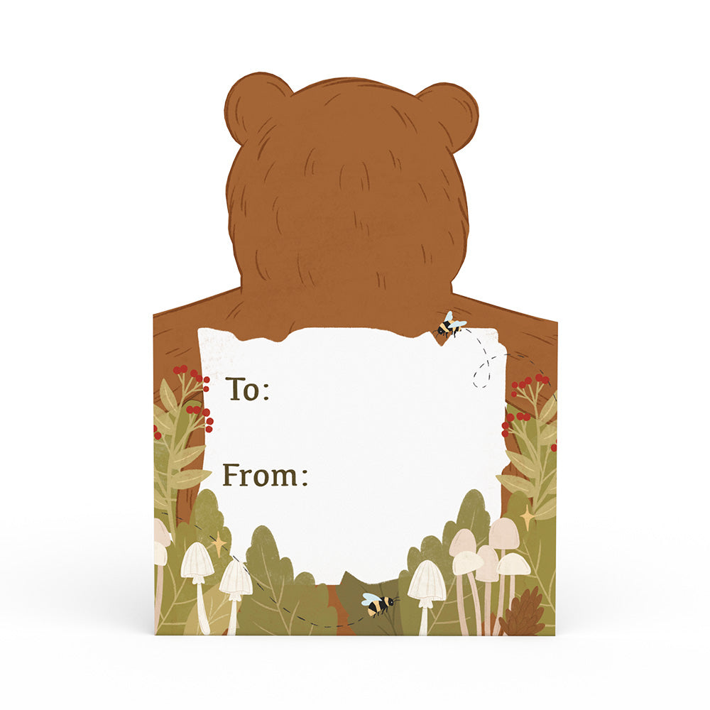 Happy Father's Day Bear Tri-Fold Card、mySite、solidvoid
