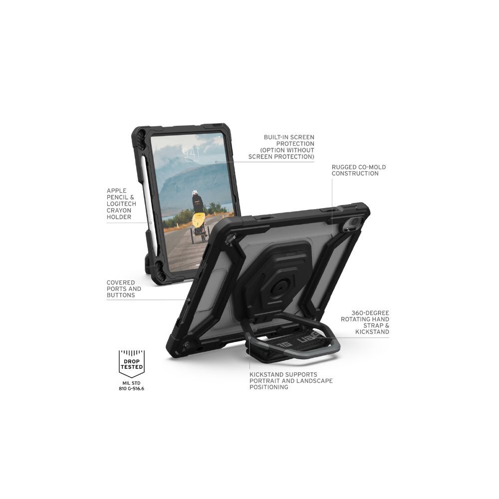 UAG iPad 10.9 Gen 10 Plasma Retail Pack (Ice/Black)、mySite、camillekostekn