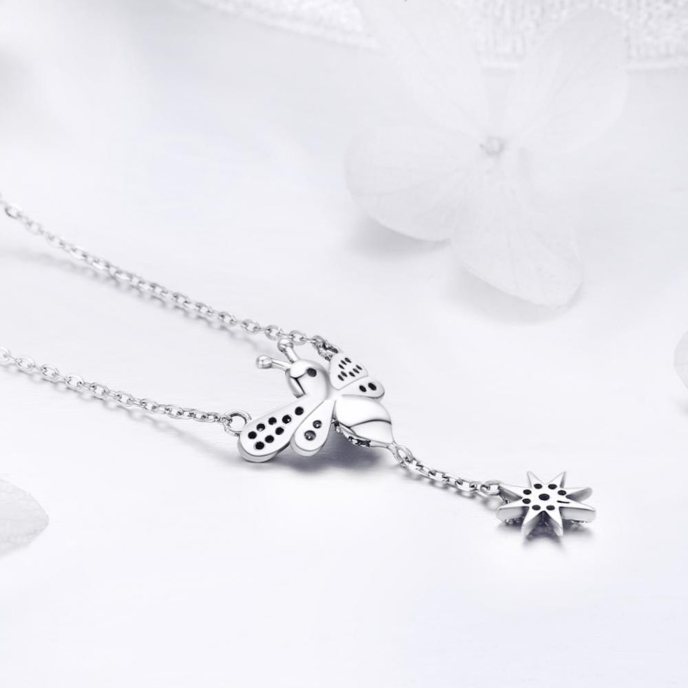 Honey Bee With a Star Jewelry SET : Ring, Necklace, Earrings、mySite、g9winljtr