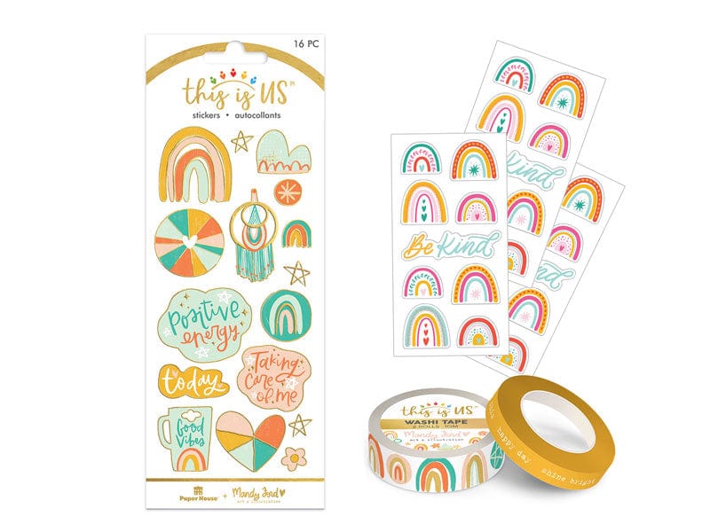  Boho Rainbow Planner Bundle、mySite、ghnorth