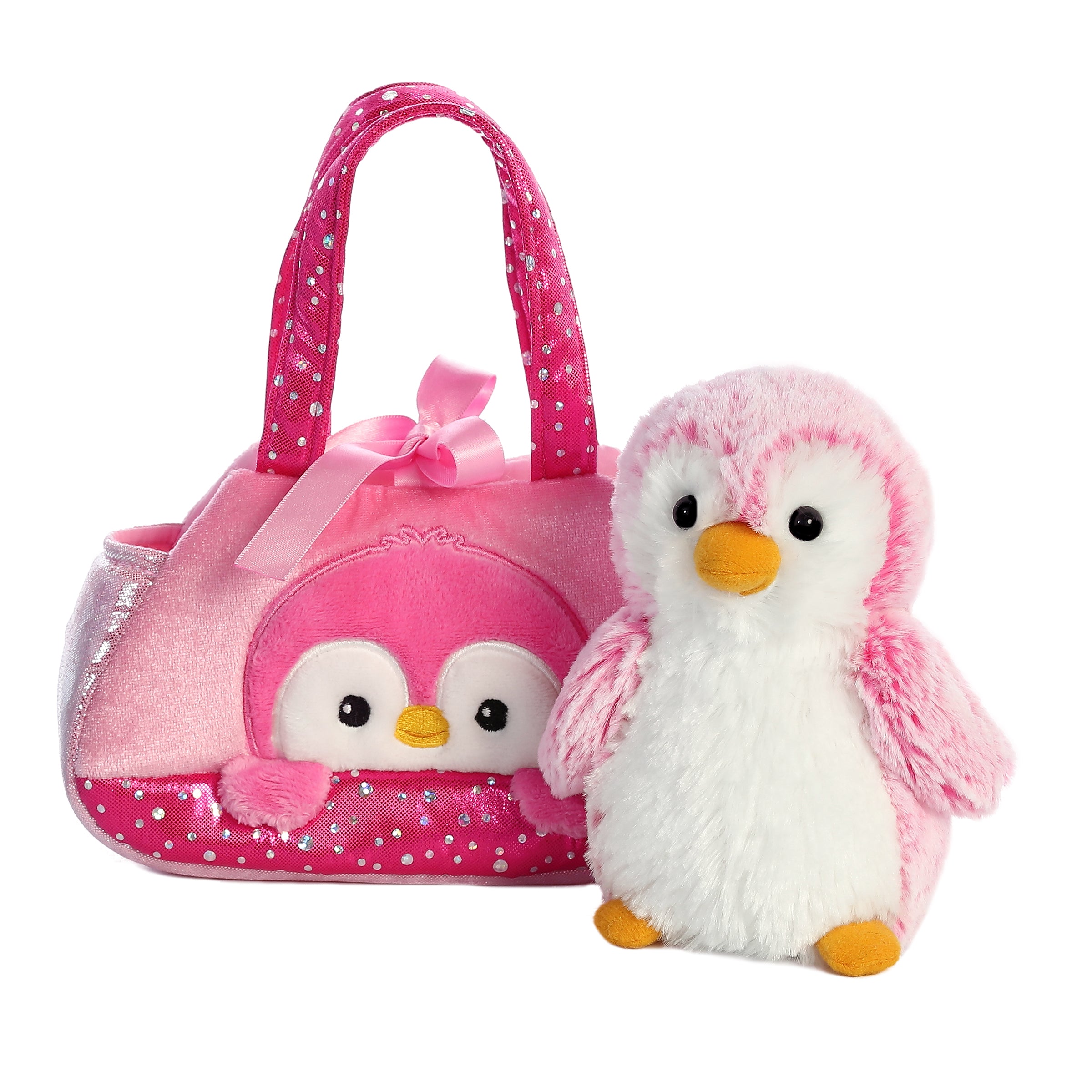 Aurora® - Fancy Pals™ - 7 PomPom Penguin - Pink、mySite、g9winljtr