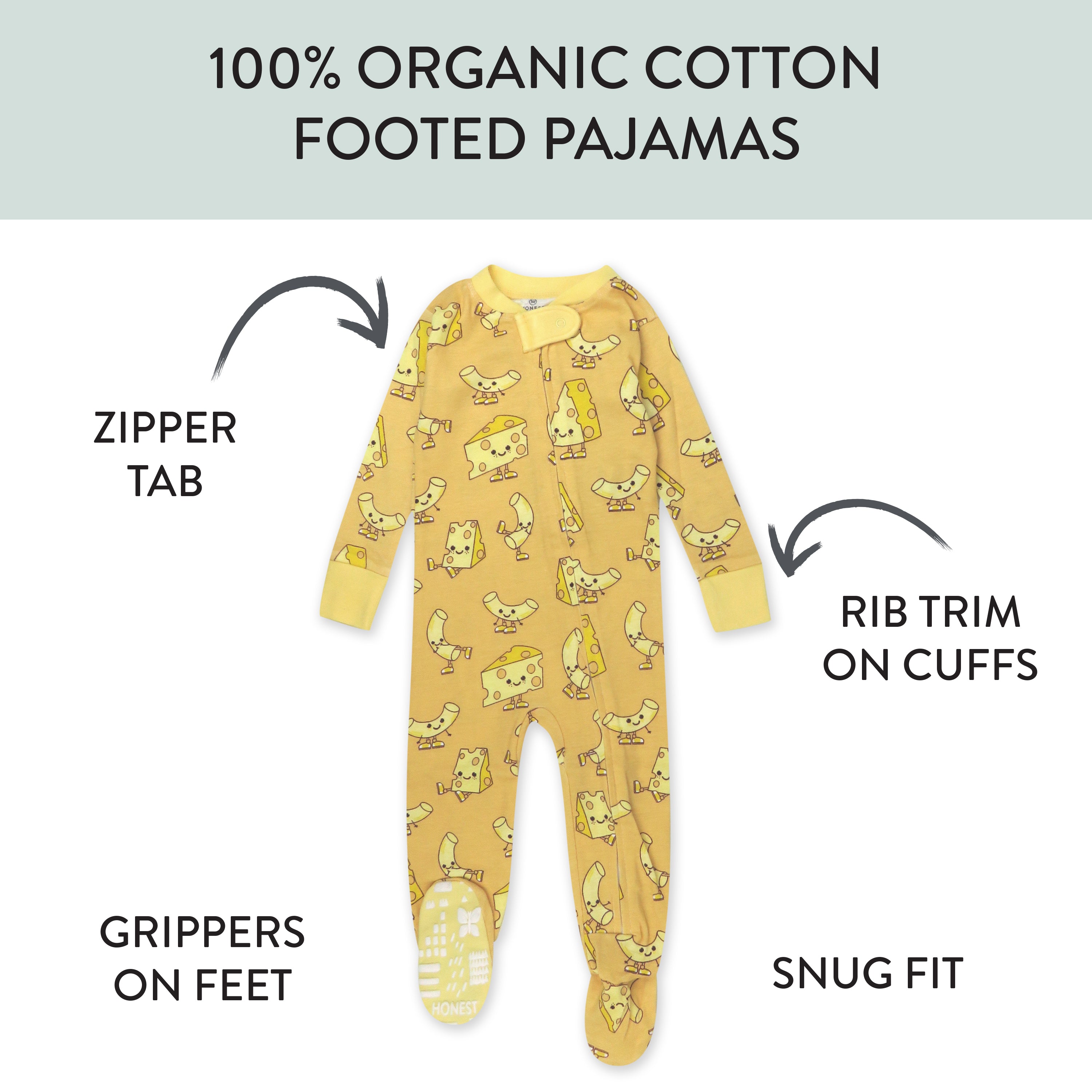  Organic Cotton Fun Foods Pajamas For Babies & Toddlers、mySite、layawaytickets