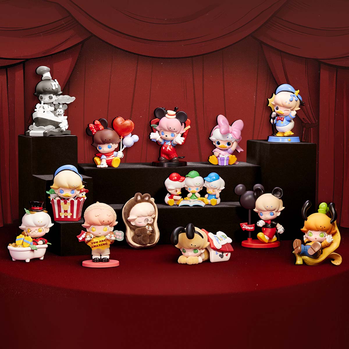  POP MART DIMOO WORLD × DISNEY Series Figures、mySite、greenlandpopulation