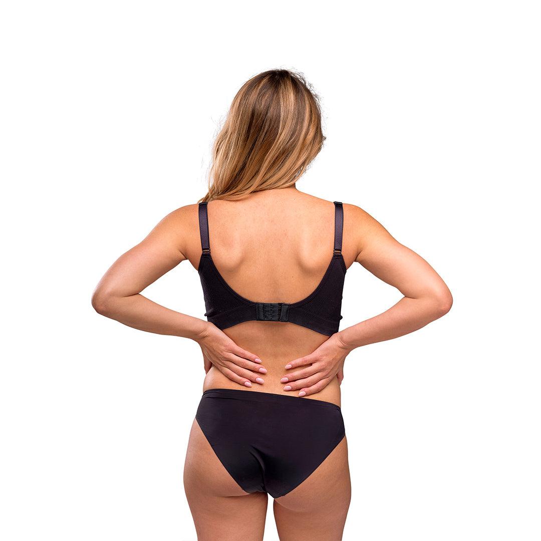  Carriwell Seamless Organic Maternity + Nursing Bra - Black、mySite、merchandisen