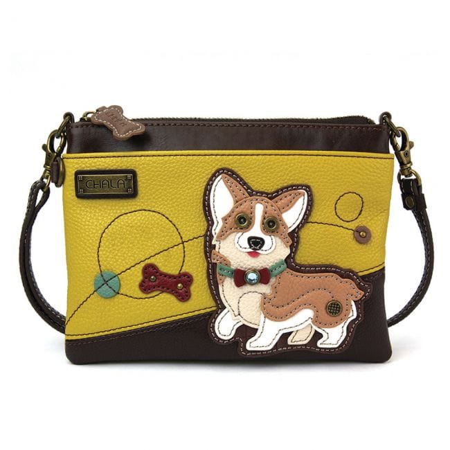 CORGI DOG- MINI CROSSBODY by Chala、mySite、g9winljtr