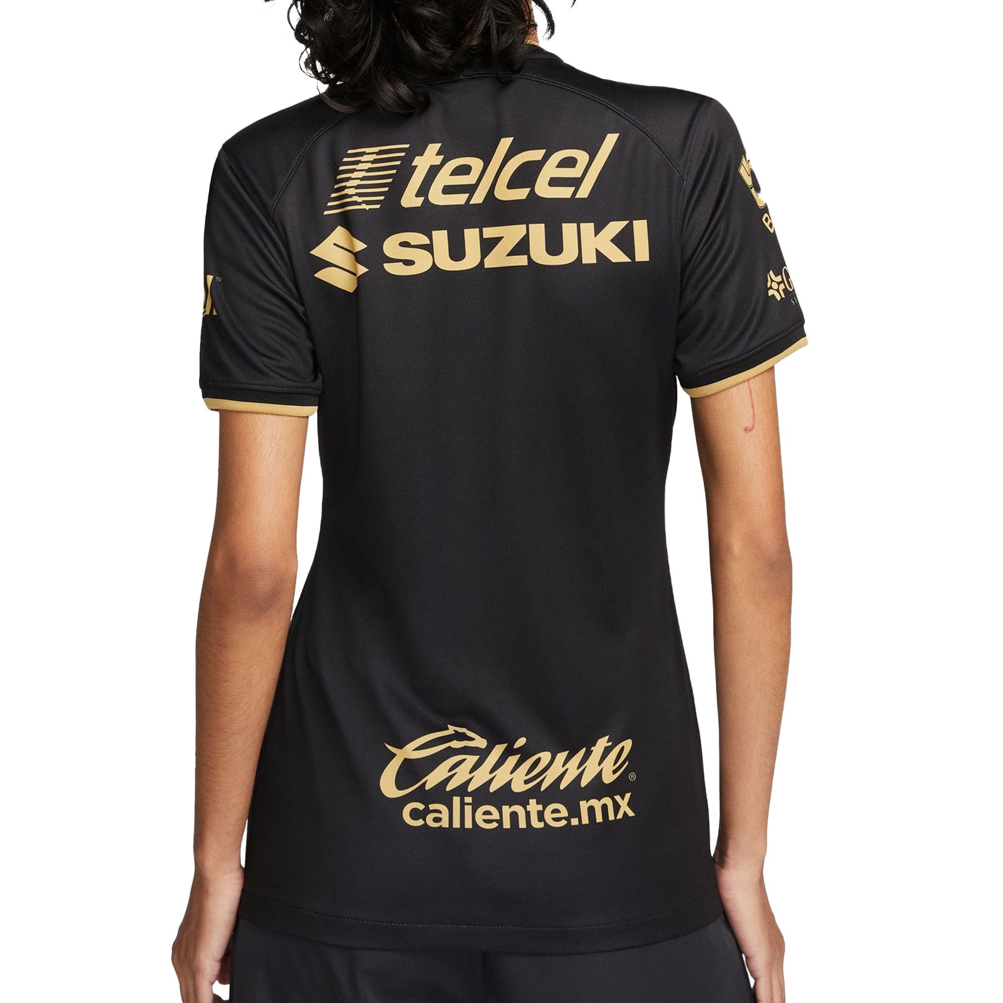 Nike Women's Pumas UNAM 2022/23 Third Jersey Black/Gold、mySite、bottomscart
