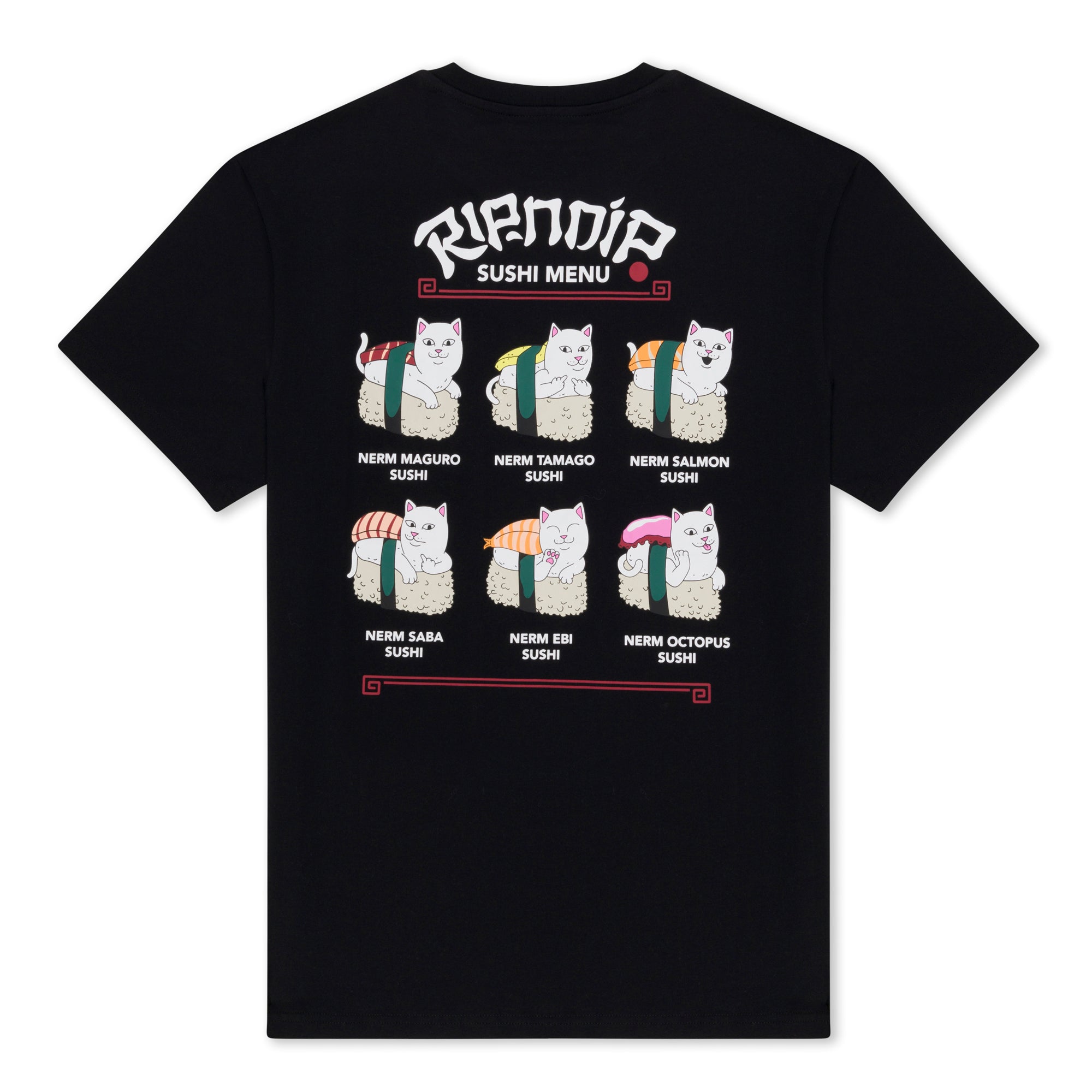  Sushi Nerm Tee (Black)、mySite、merchandisen