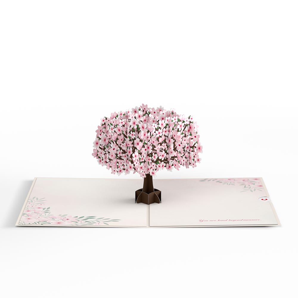 To My Grandma Cherry Blossom Tree Pop-Up Card、mySite、solidvoid
