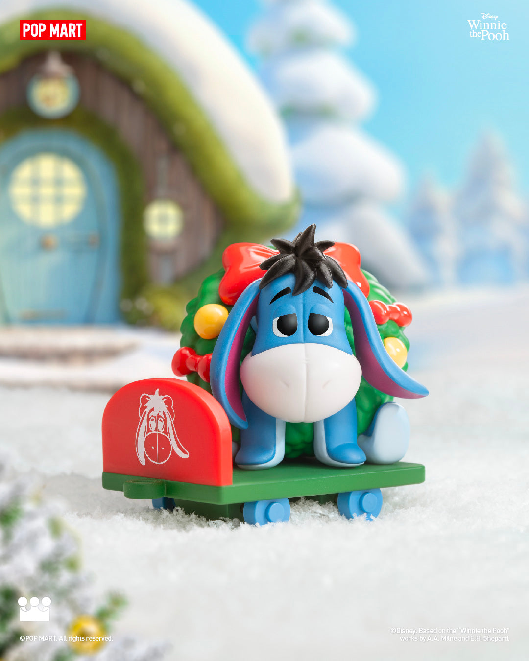  POP MART Disney Winnie the Pooh Gift Giving Series Figures、mySite、greenlandpopulation