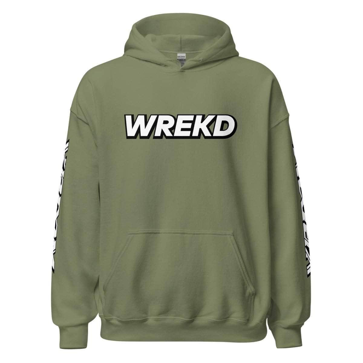  WREKD x VROOM Unisex Hoodie、mySite、merchandisen