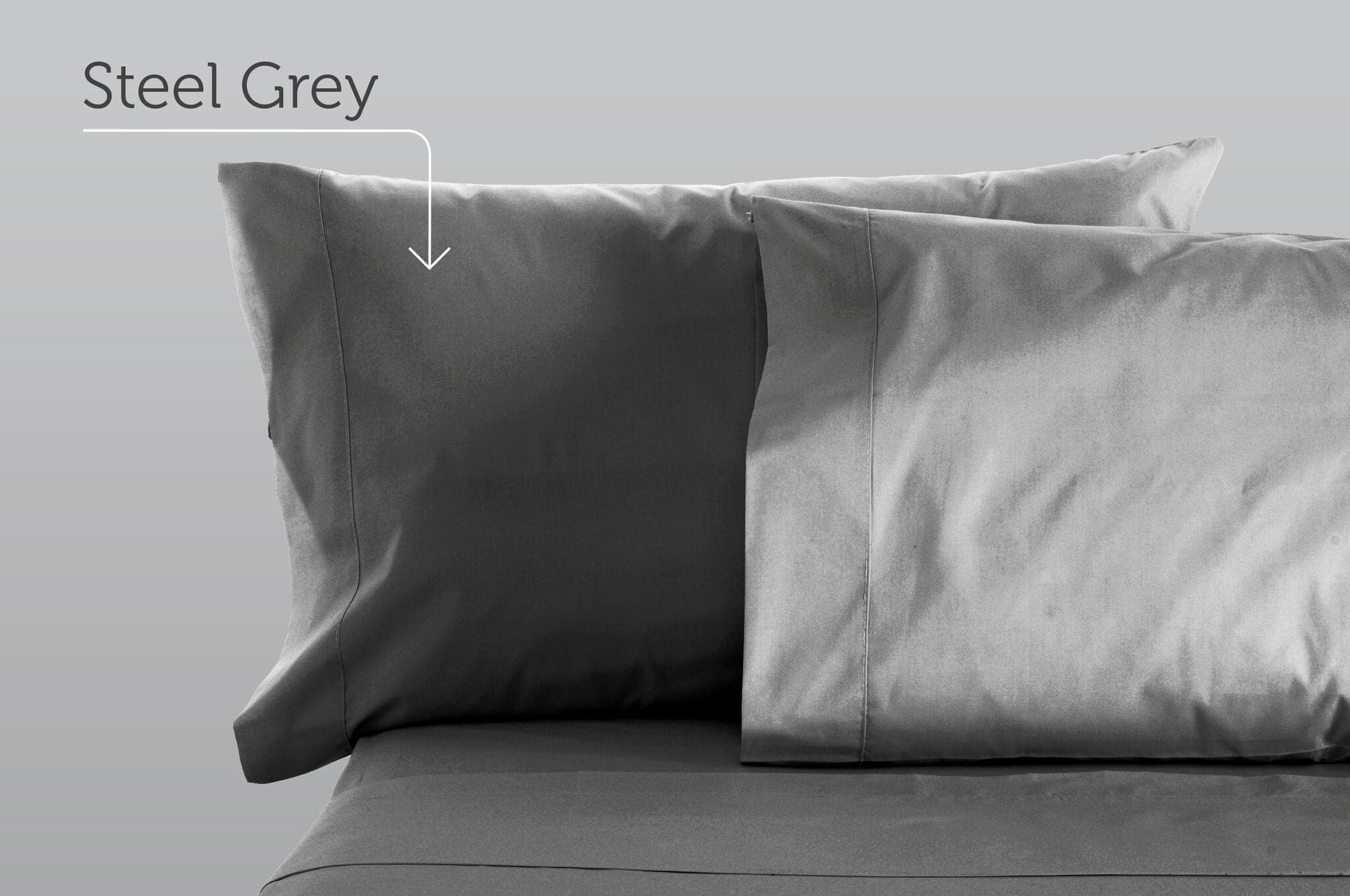 Natural Sleep Organic Cotton Sateen Pillowcase Set、mySite、neckold